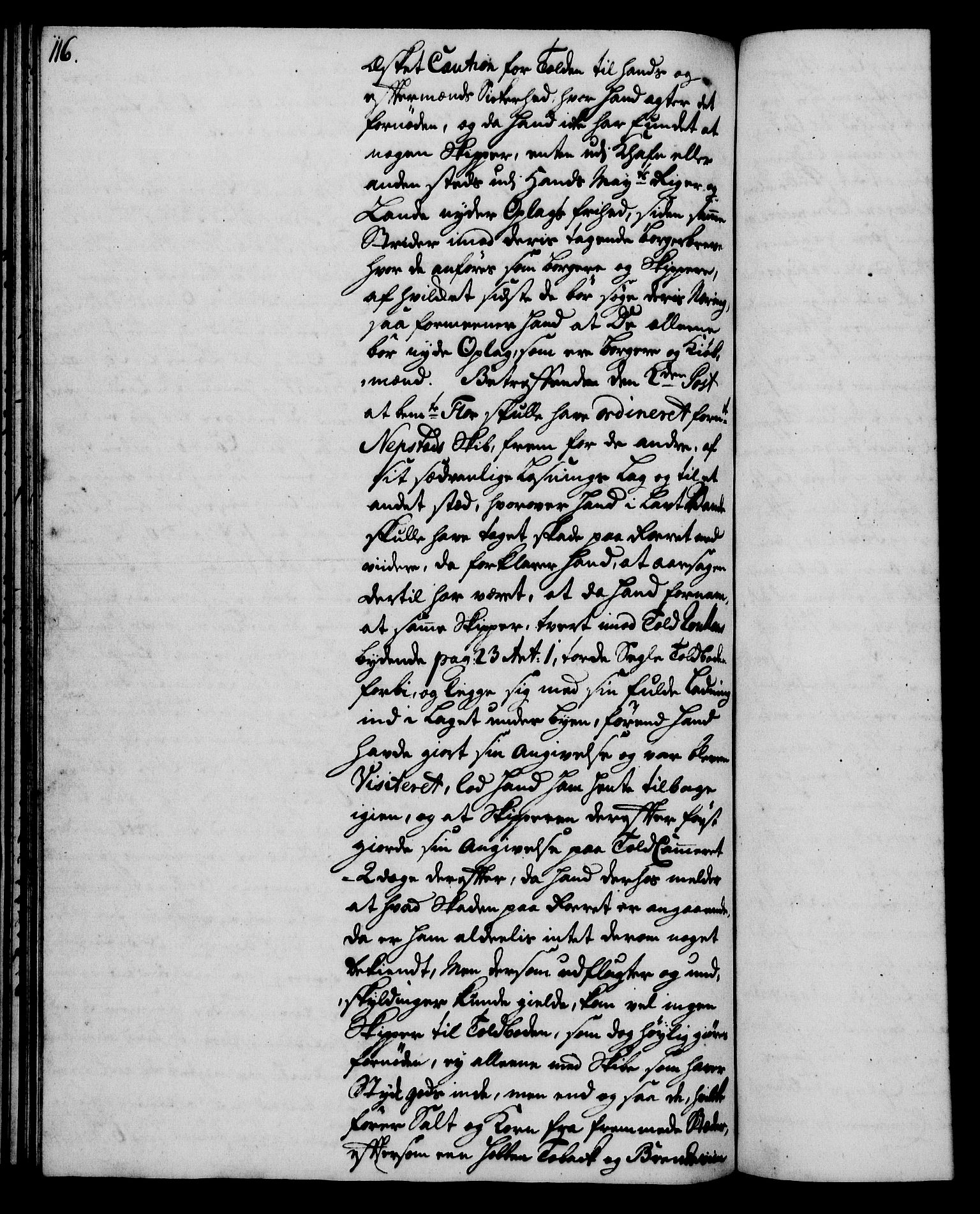 Rentekammeret, Kammerkanselliet, AV/RA-EA-3111/G/Gh/Gha/L0024: Norsk ekstraktmemorialprotokoll (merket RK 53.69), 1742-1743, p. 116