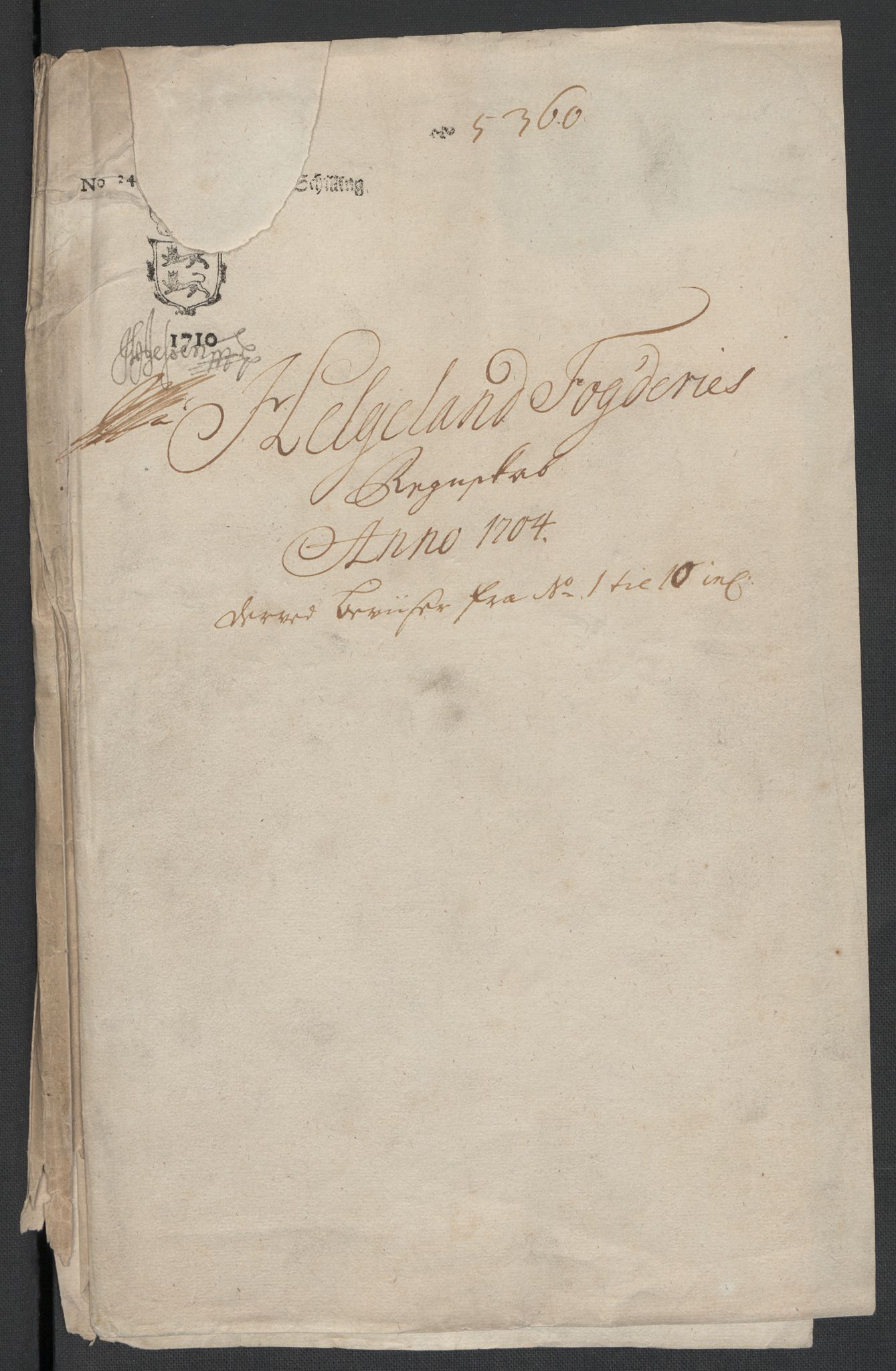 Rentekammeret inntil 1814, Reviderte regnskaper, Fogderegnskap, AV/RA-EA-4092/R65/L4508: Fogderegnskap Helgeland, 1702-1705, p. 227