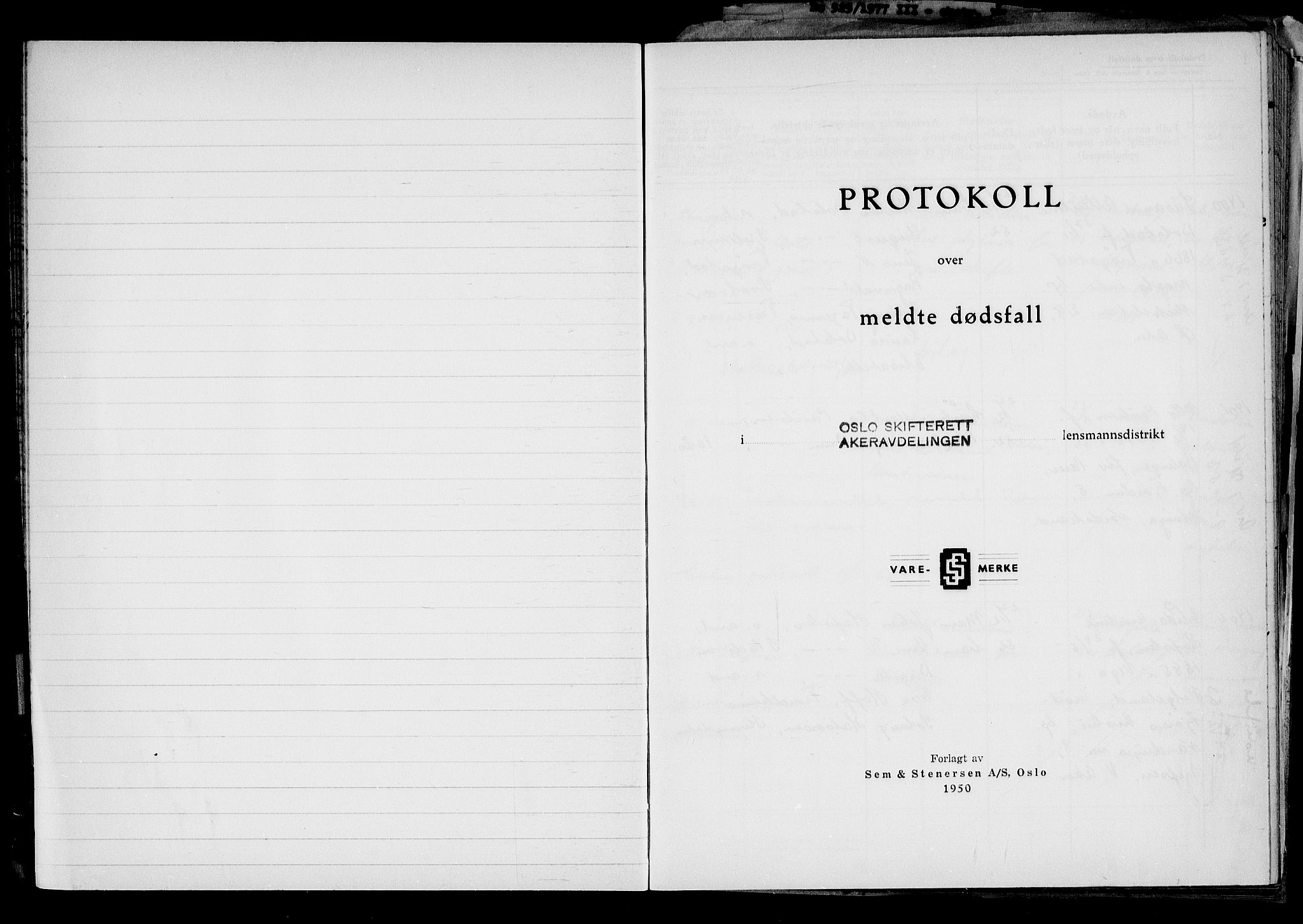 Oslo skifterett, AV/SAO-A-10383/G/Ga/Gad/L0009: Dødsfallsprotokoll - avd. III, 1952-1953