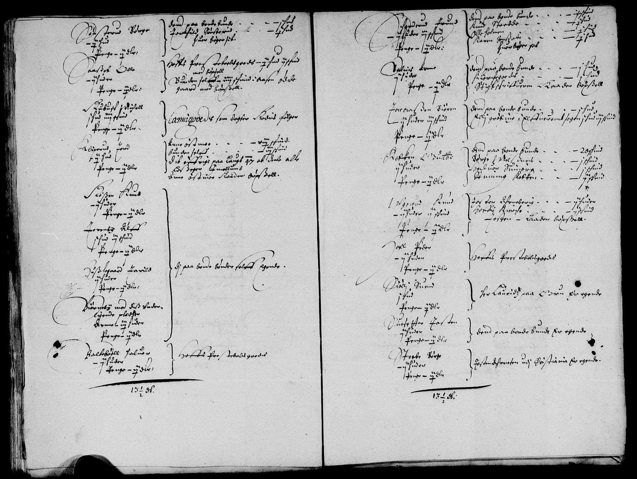Rentekammeret inntil 1814, Reviderte regnskaper, Lensregnskaper, AV/RA-EA-5023/R/Rb/Rba/L0202: Akershus len, 1650-1651