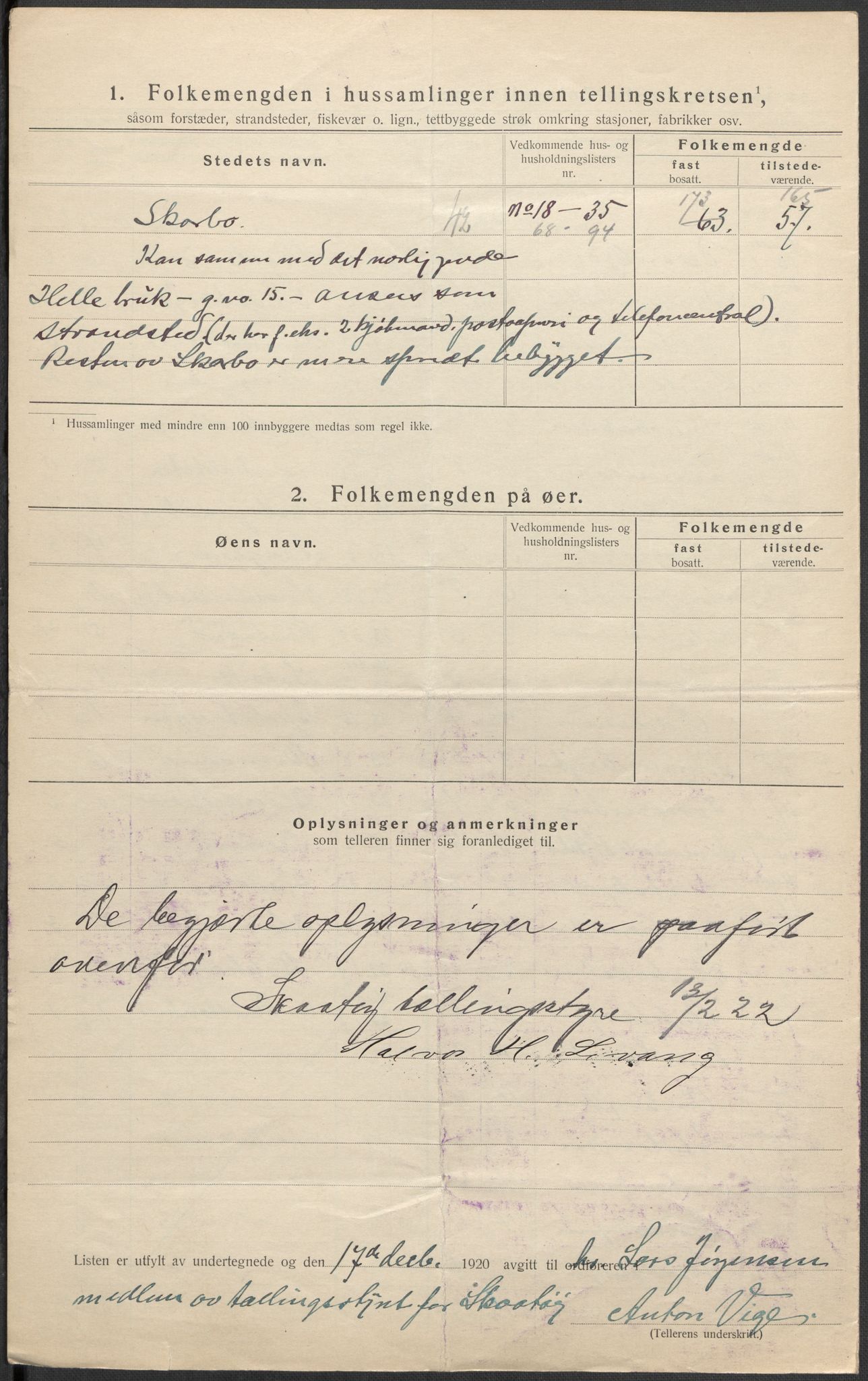 SAKO, 1920 census for Skåtøy, 1920, p. 28