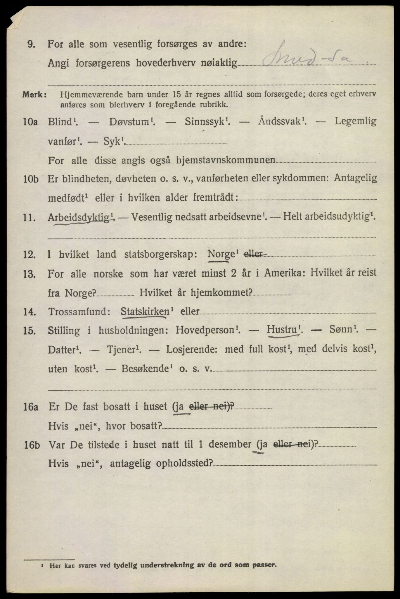 SAKO, 1920 census for Norderhov, 1920, p. 12879