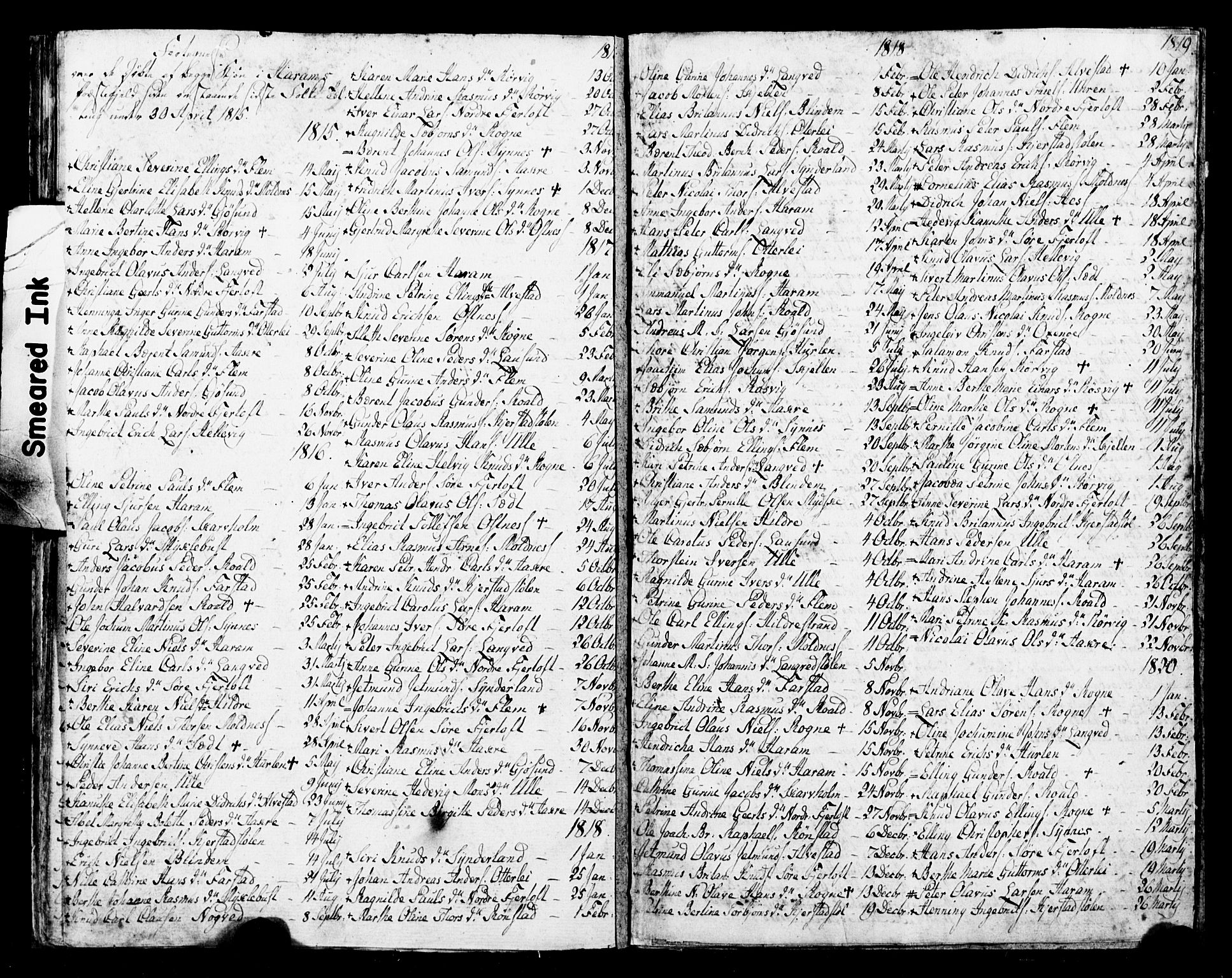 SAT, 1815 Census for Haram parish, 1815, p. 32