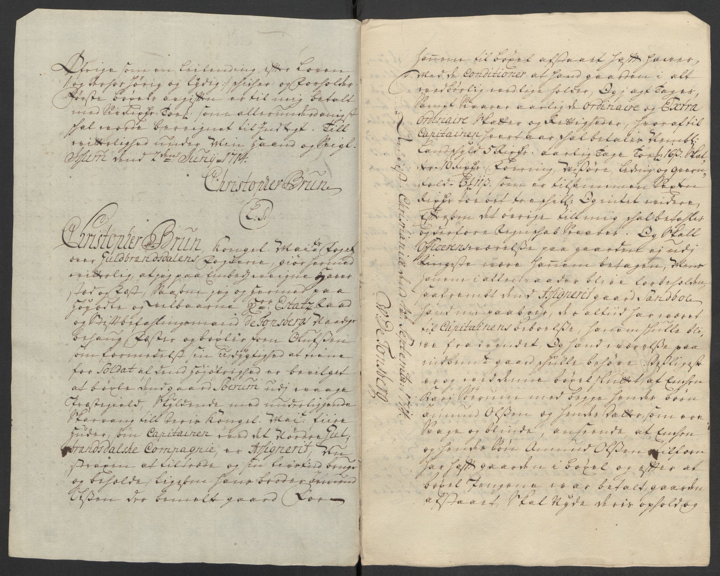 Rentekammeret inntil 1814, Reviderte regnskaper, Fogderegnskap, AV/RA-EA-4092/R17/L1183: Fogderegnskap Gudbrandsdal, 1714, p. 84