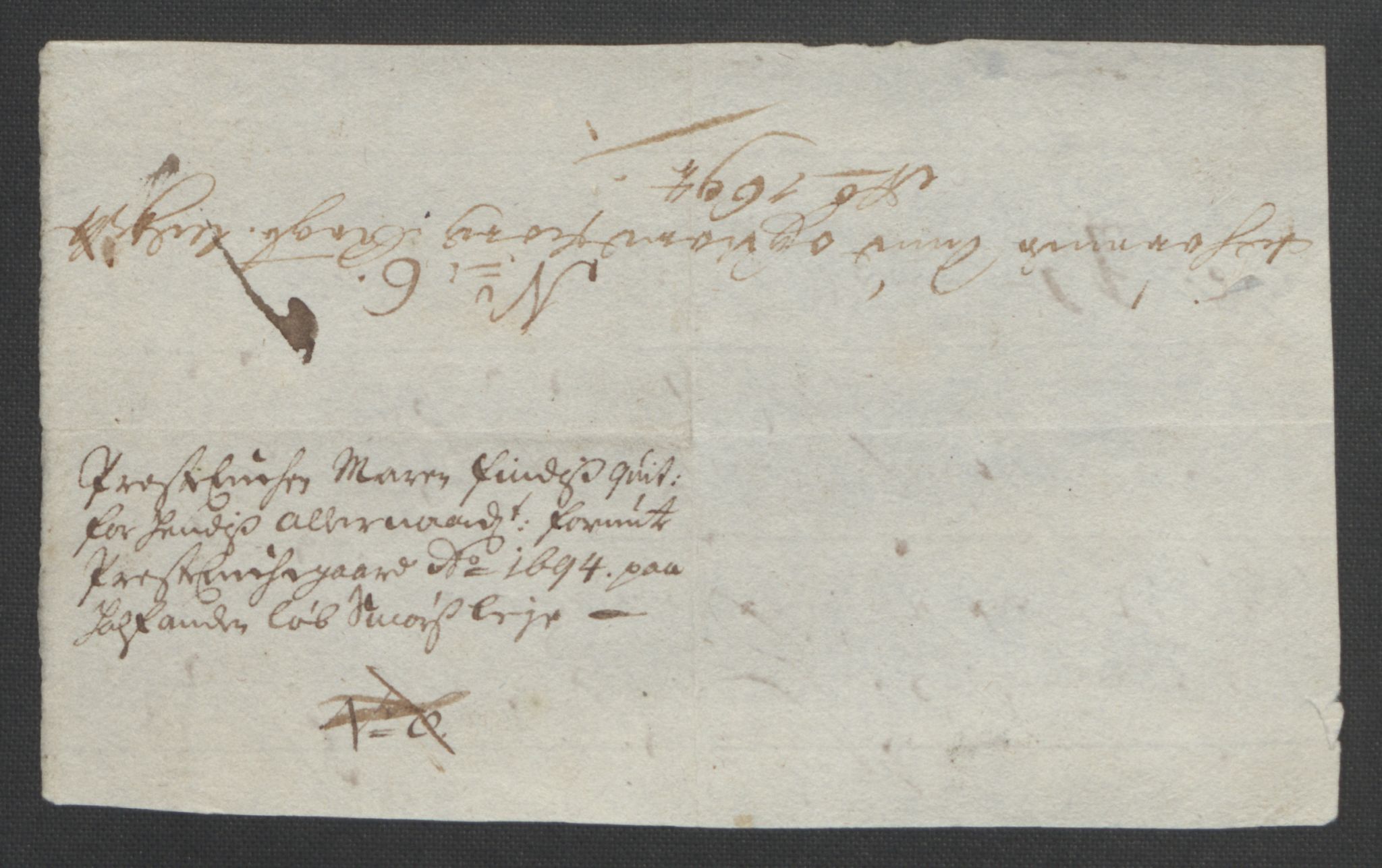 Rentekammeret inntil 1814, Reviderte regnskaper, Fogderegnskap, AV/RA-EA-4092/R53/L3421: Fogderegnskap Sunn- og Nordfjord, 1693-1694, p. 468