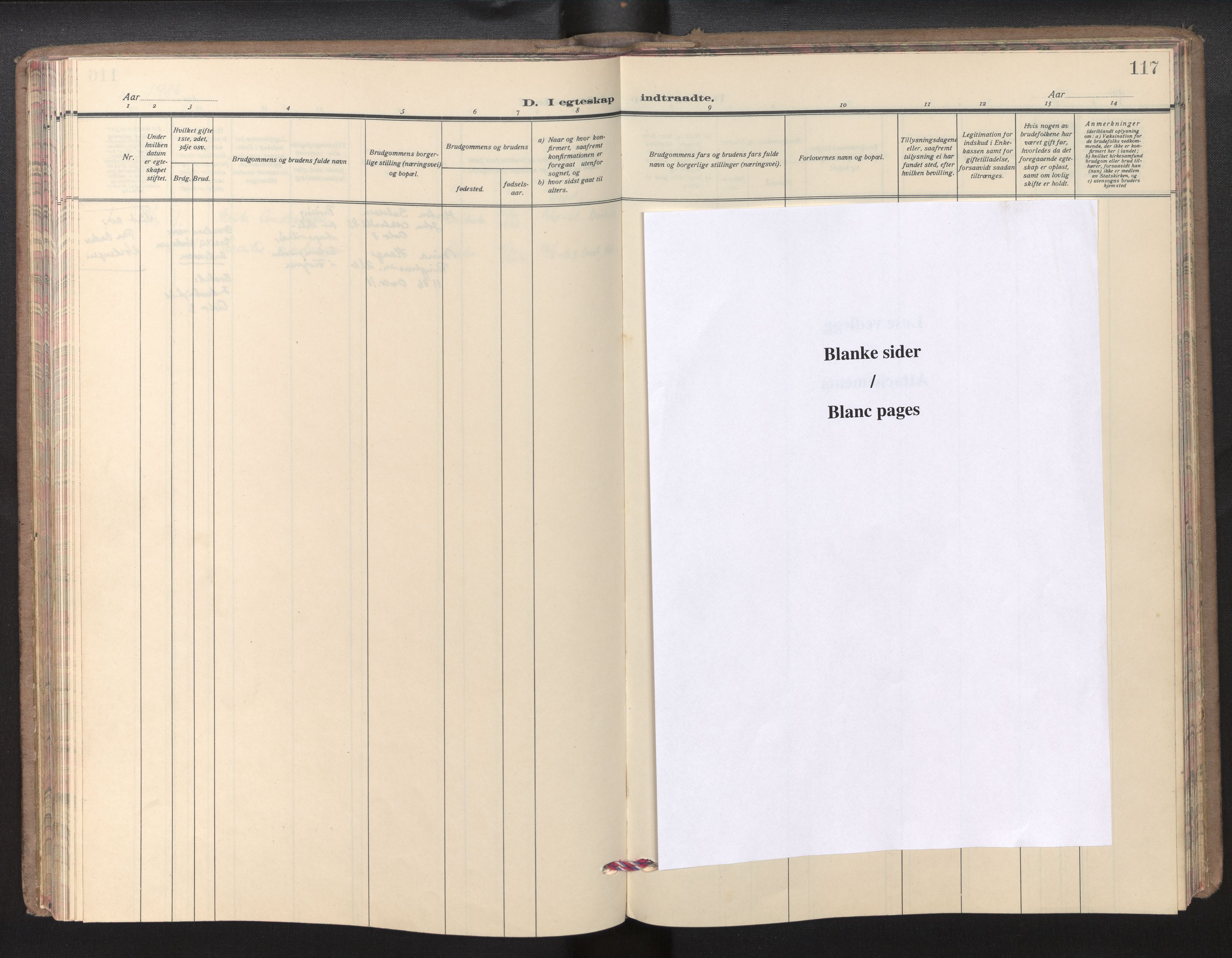 Den norske sjømannsmisjon i utlandet/Syd-Afrika(Durban-Cape Town-Port Elisabeth), AV/SAB-SAB/PA-0119/H/Ha/Haa/L0001: Parish register (official) no. A 1, 1949-1986, p. 116b-117a