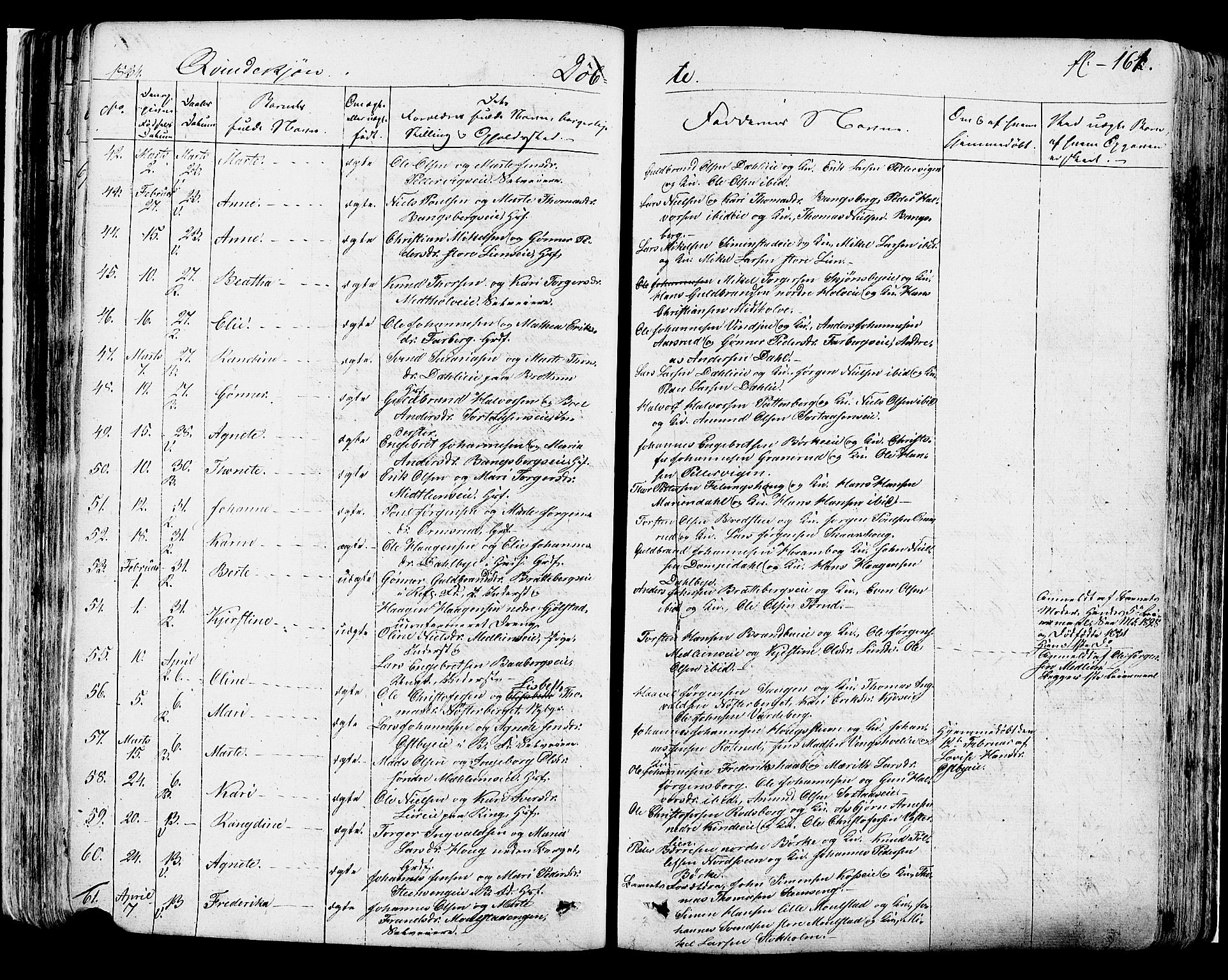 Ringsaker prestekontor, AV/SAH-PREST-014/K/Ka/L0007: Parish register (official) no. 7A, 1826-1837, p. 161