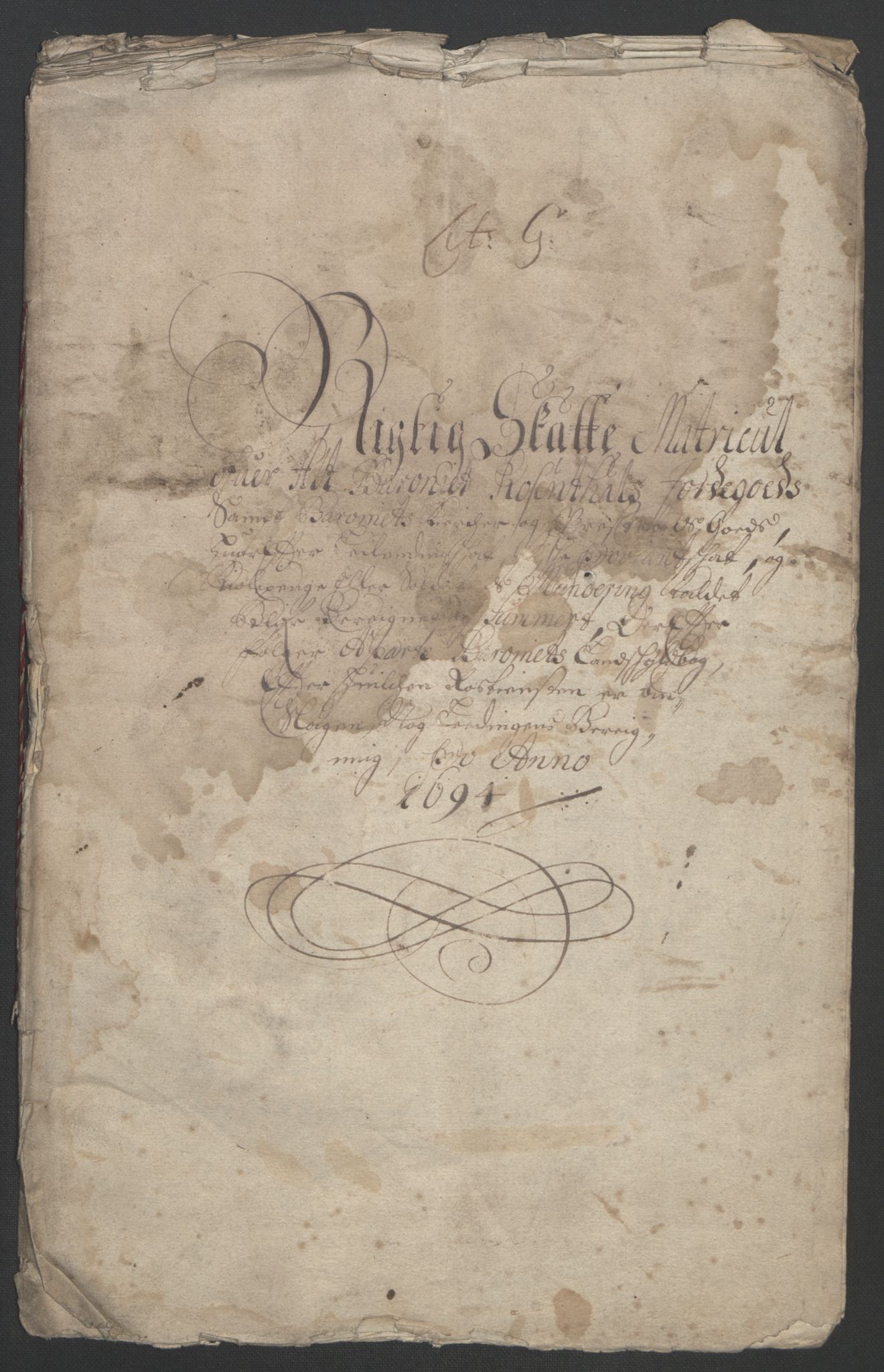 Rentekammeret inntil 1814, Reviderte regnskaper, Fogderegnskap, RA/EA-4092/R49/L3138: Fogderegnskap Rosendal Baroni, 1691-1714, p. 26