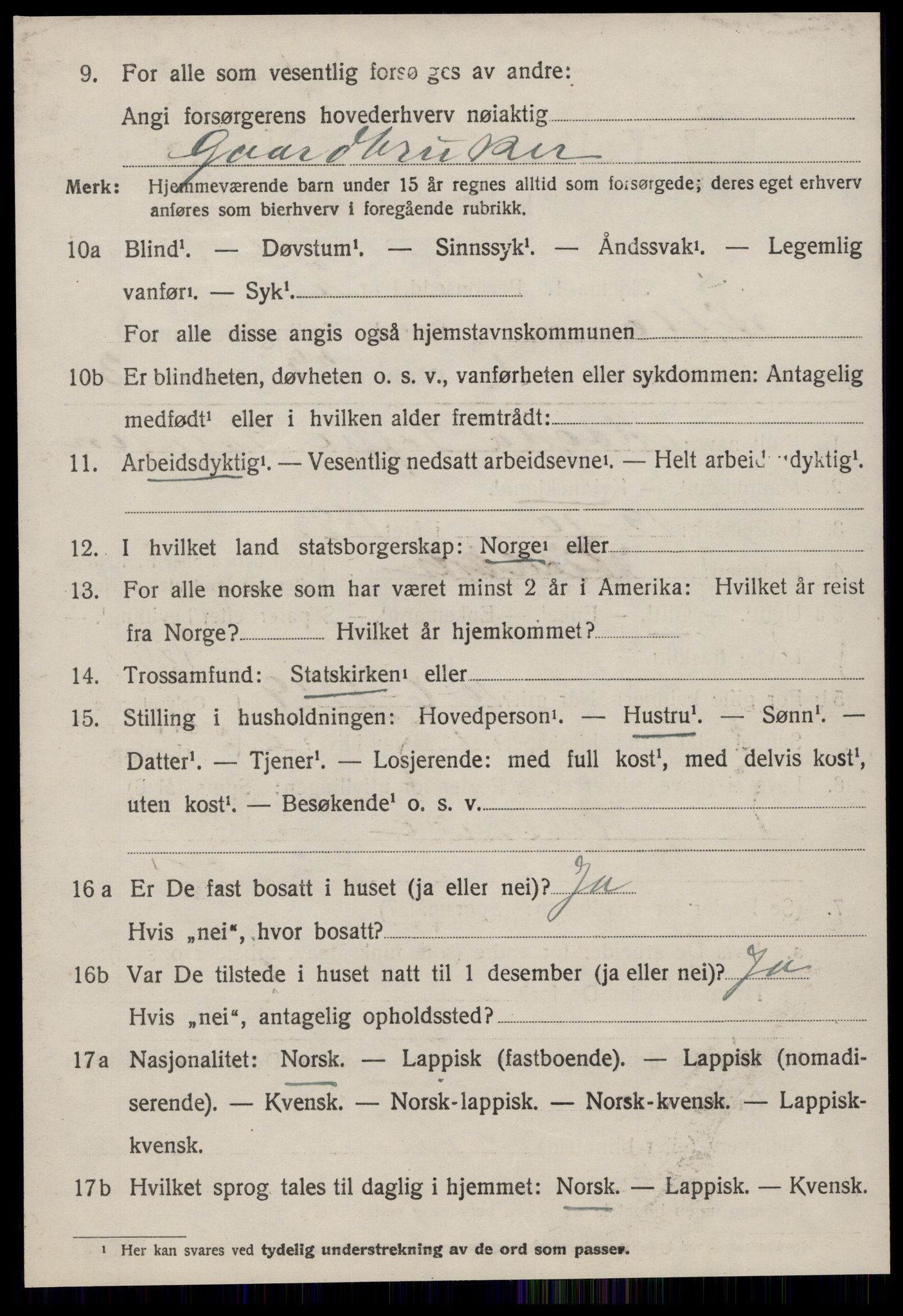 SAT, 1920 census for Fillan, 1920, p. 3399