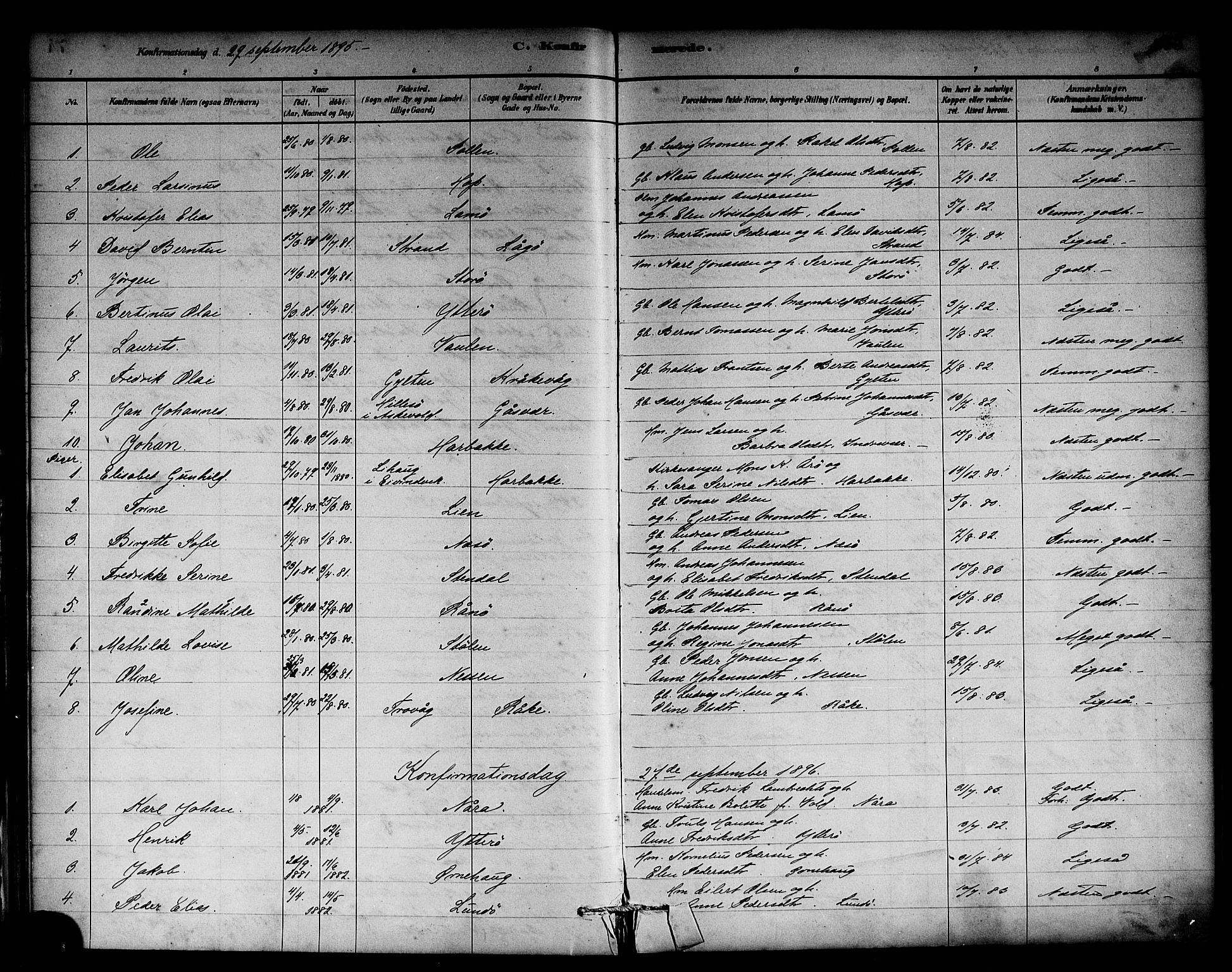 Solund sokneprestembete, SAB/A-81401: Parish register (official) no. A 1, 1881-1902, p. 75