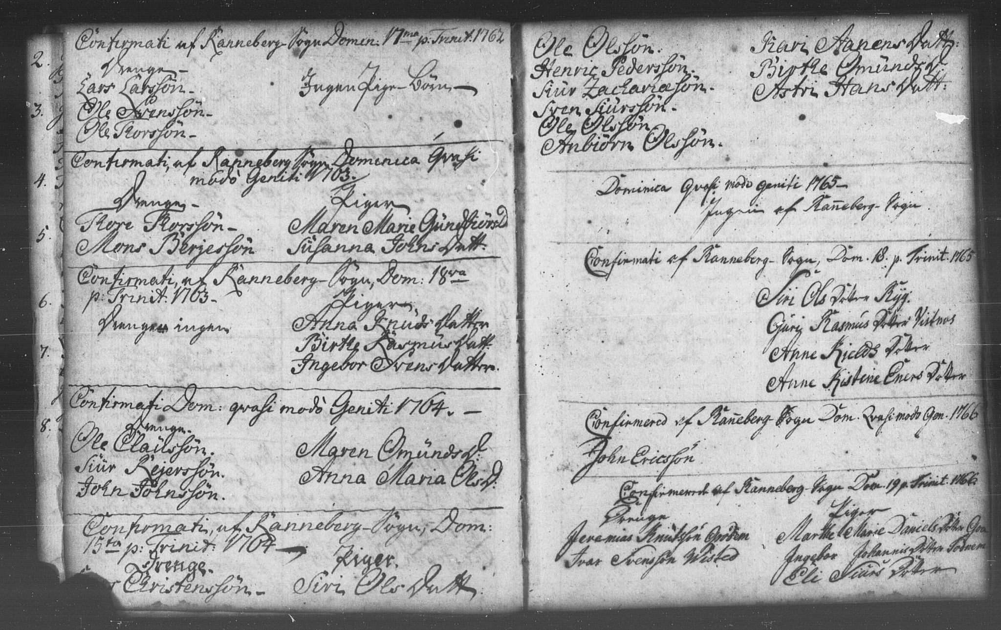 Domkirken sokneprestkontor, AV/SAST-A-101812/001/30/30BB/L0005: Parish register (copy) no. B 5 /2, 1760-1781