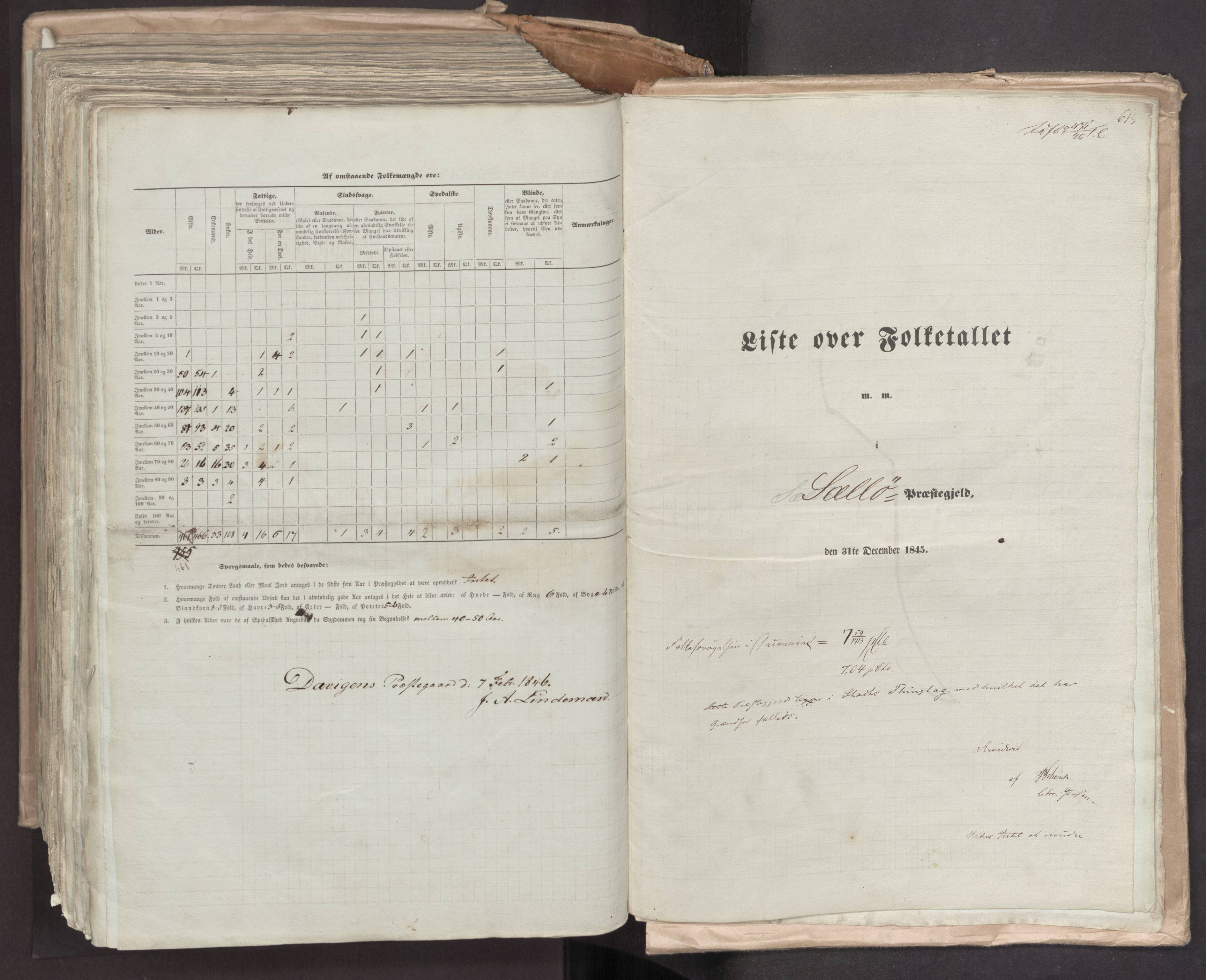 RA, Census 1845, vol. 7: Søndre Bergenhus amt og Nordre Bergenhus amt, 1845, p. 615