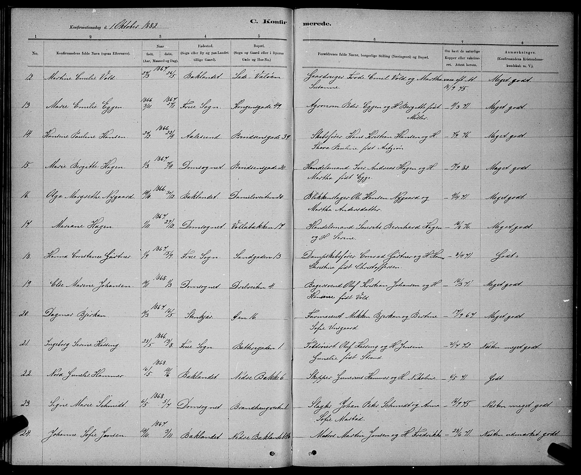 Ministerialprotokoller, klokkerbøker og fødselsregistre - Sør-Trøndelag, AV/SAT-A-1456/601/L0091: Parish register (copy) no. 601C09, 1878-1883