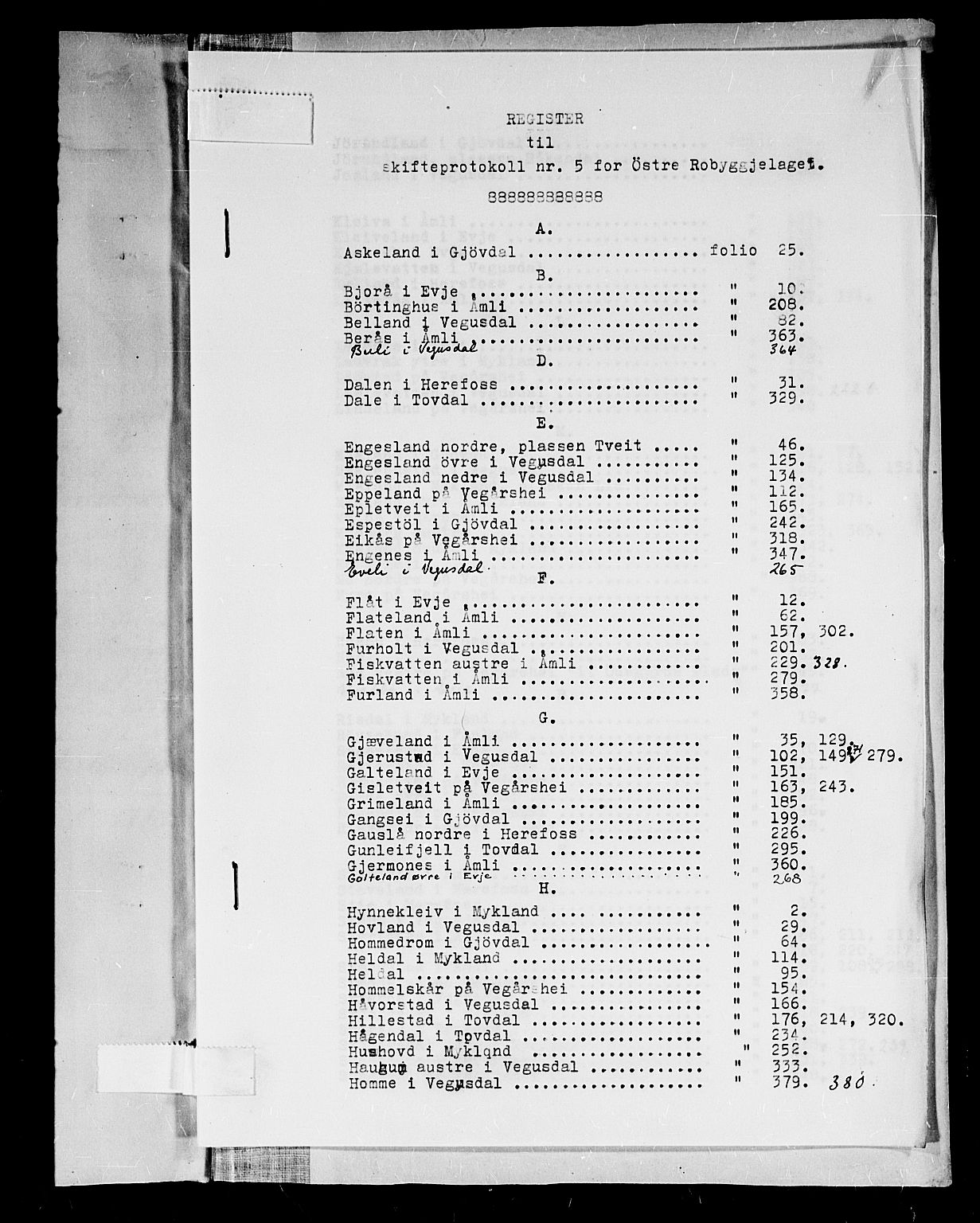 Østre Råbyggelag sorenskriveri, SAK/1221-0016/H/Hc/L0005: Skifteprotokoll nr 5 med register, 1715-1721