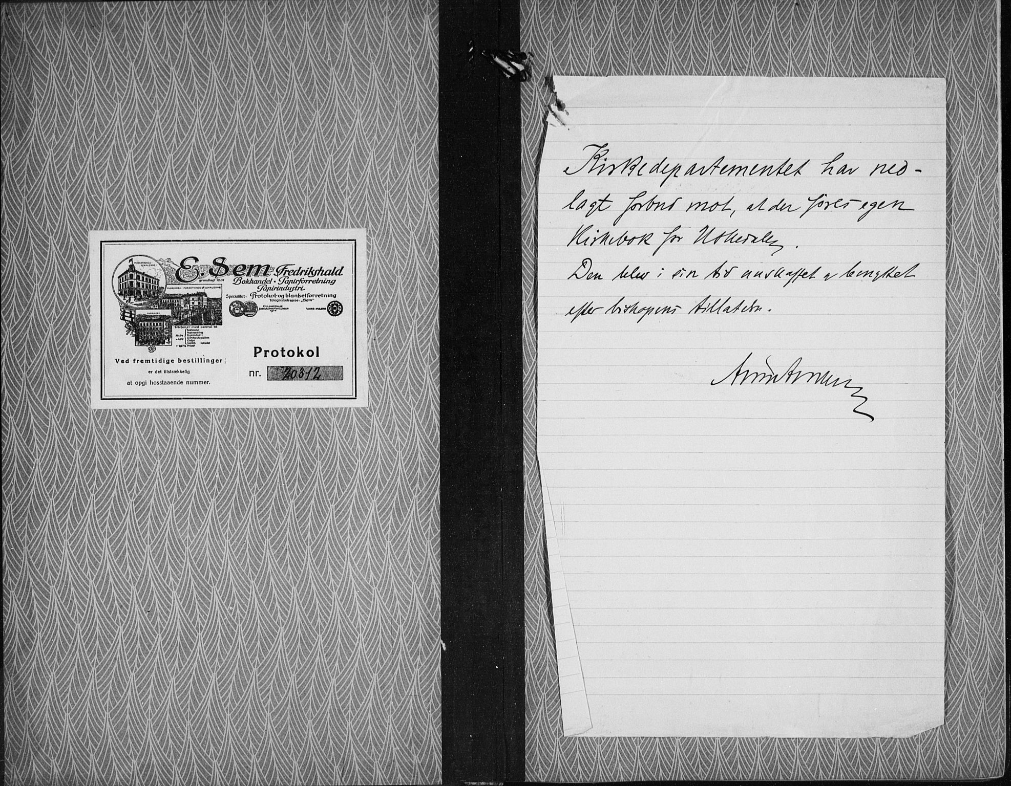 Kvinnherad sokneprestembete, AV/SAB-A-76401/H/Haa: Parish register (official) no. G  1, 1920-1927