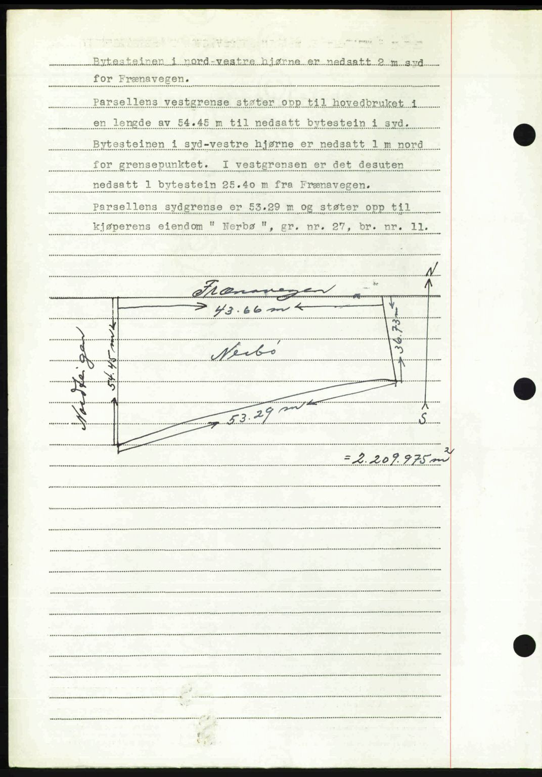 Romsdal sorenskriveri, AV/SAT-A-4149/1/2/2C: Mortgage book no. A30, 1949-1949, Diary no: : 1538/1949