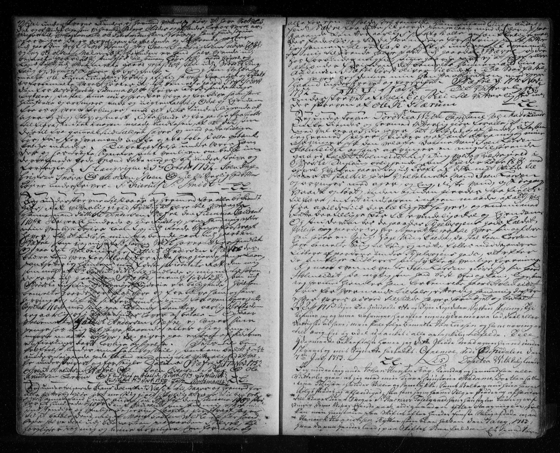 Nordmøre sorenskriveri, SAT/A-4132/1/2/2Ca/L0005: Mortgage book no. 2, 1751-1765, p. 34