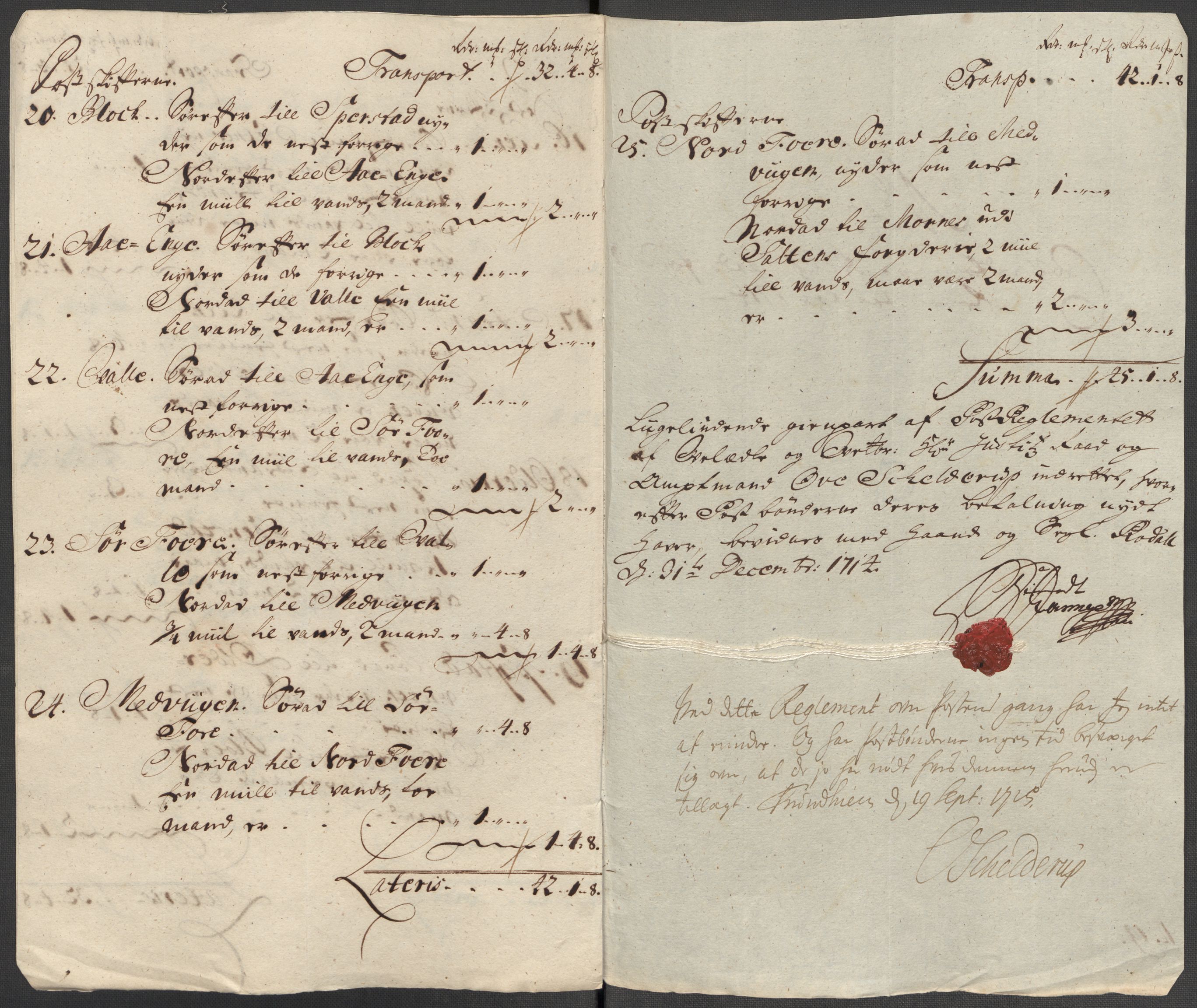 Rentekammeret inntil 1814, Reviderte regnskaper, Fogderegnskap, AV/RA-EA-4092/R65/L4513: Fogderegnskap Helgeland, 1714-1715, p. 218