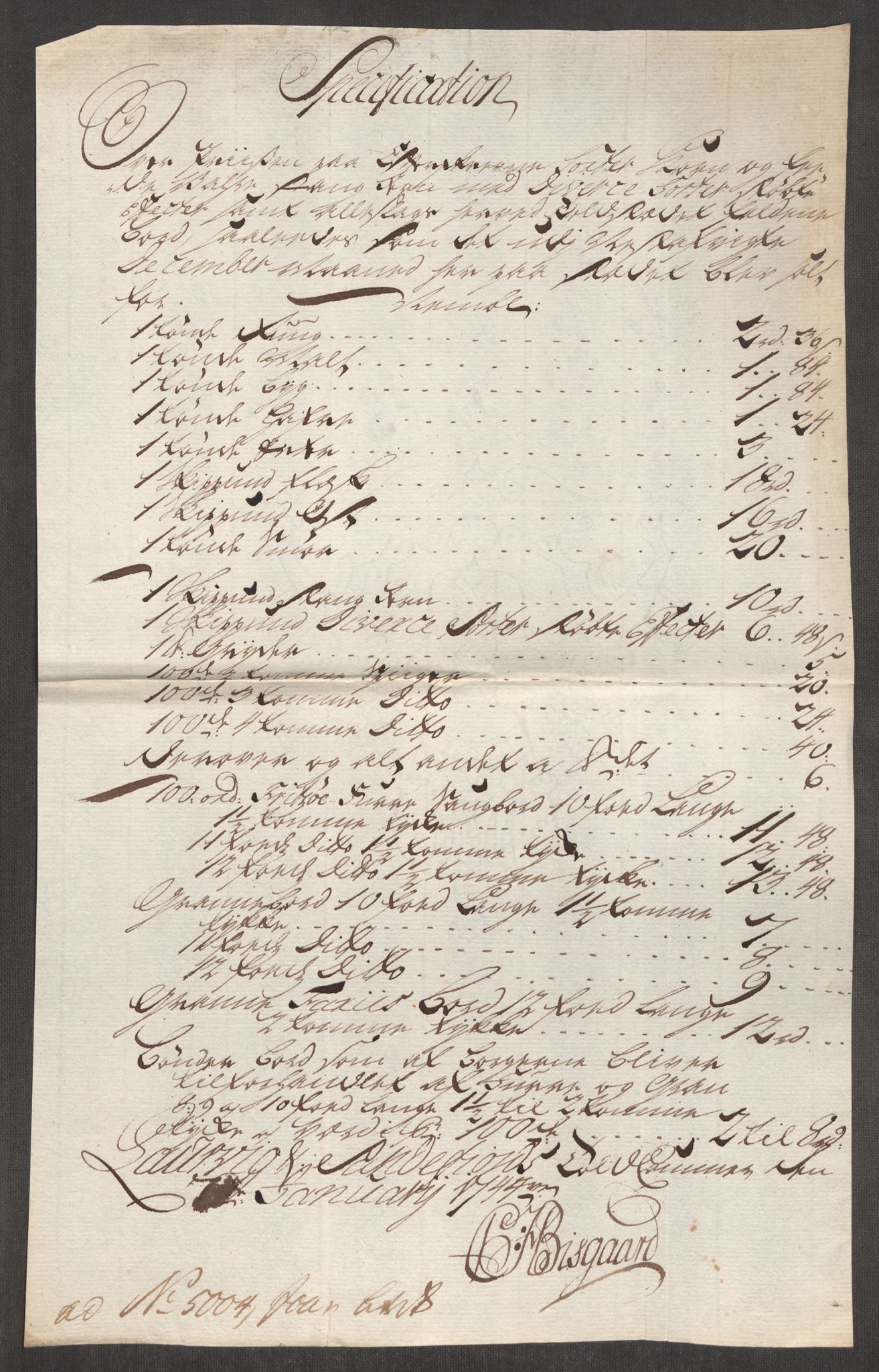 Rentekammeret inntil 1814, Realistisk ordnet avdeling, RA/EA-4070/Oe/L0002: [Ø1]: Priskuranter, 1740-1744, p. 722