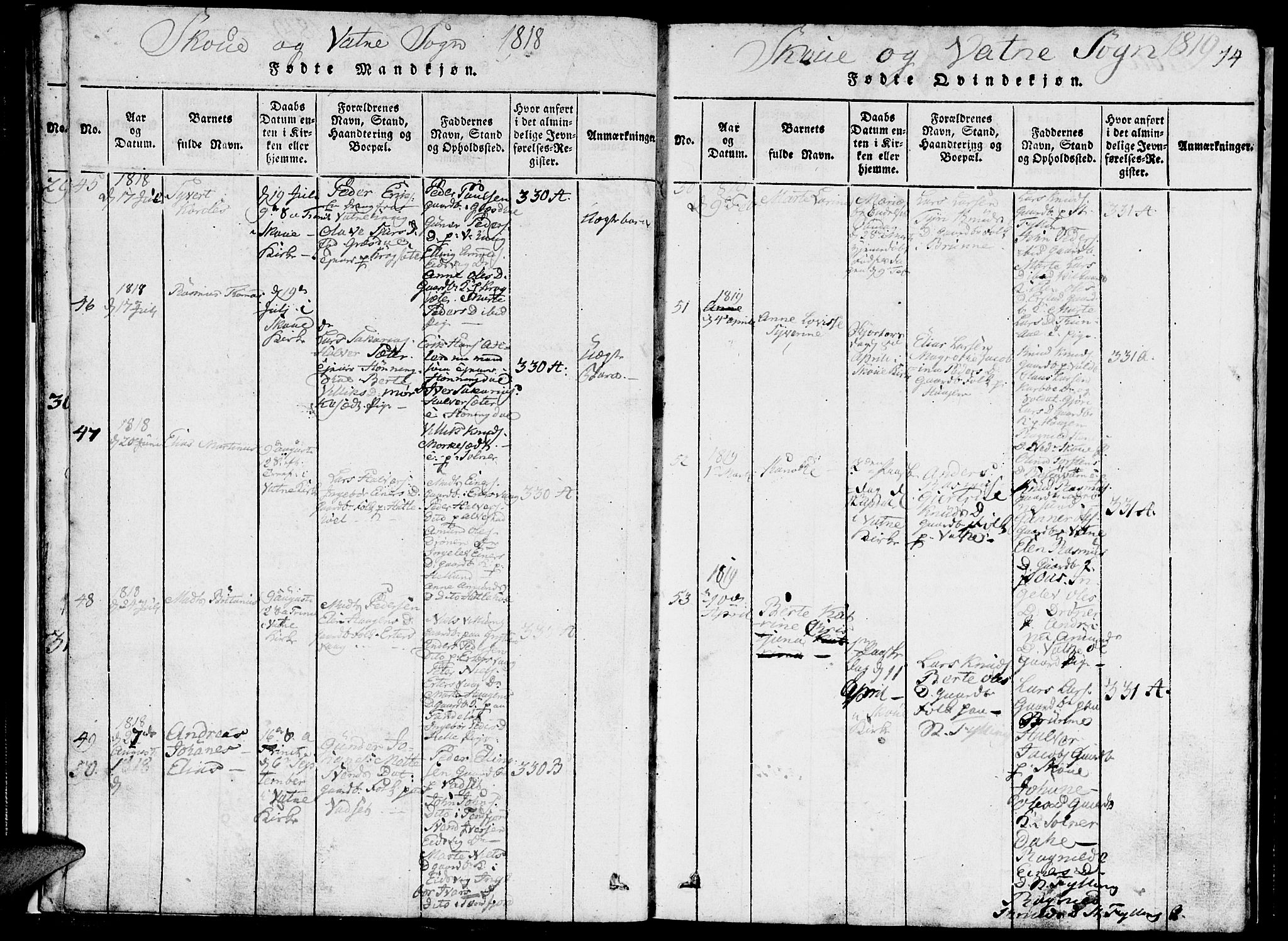 Ministerialprotokoller, klokkerbøker og fødselsregistre - Møre og Romsdal, AV/SAT-A-1454/524/L0360: Parish register (copy) no. 524C01, 1816-1830, p. 14