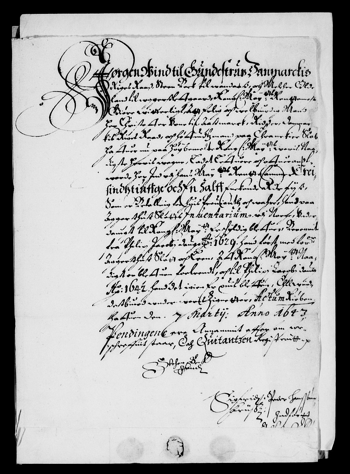 Rentekammeret inntil 1814, Reviderte regnskaper, Lensregnskaper, AV/RA-EA-5023/R/Rb/Rba/L0164: Akershus len, 1629-1643