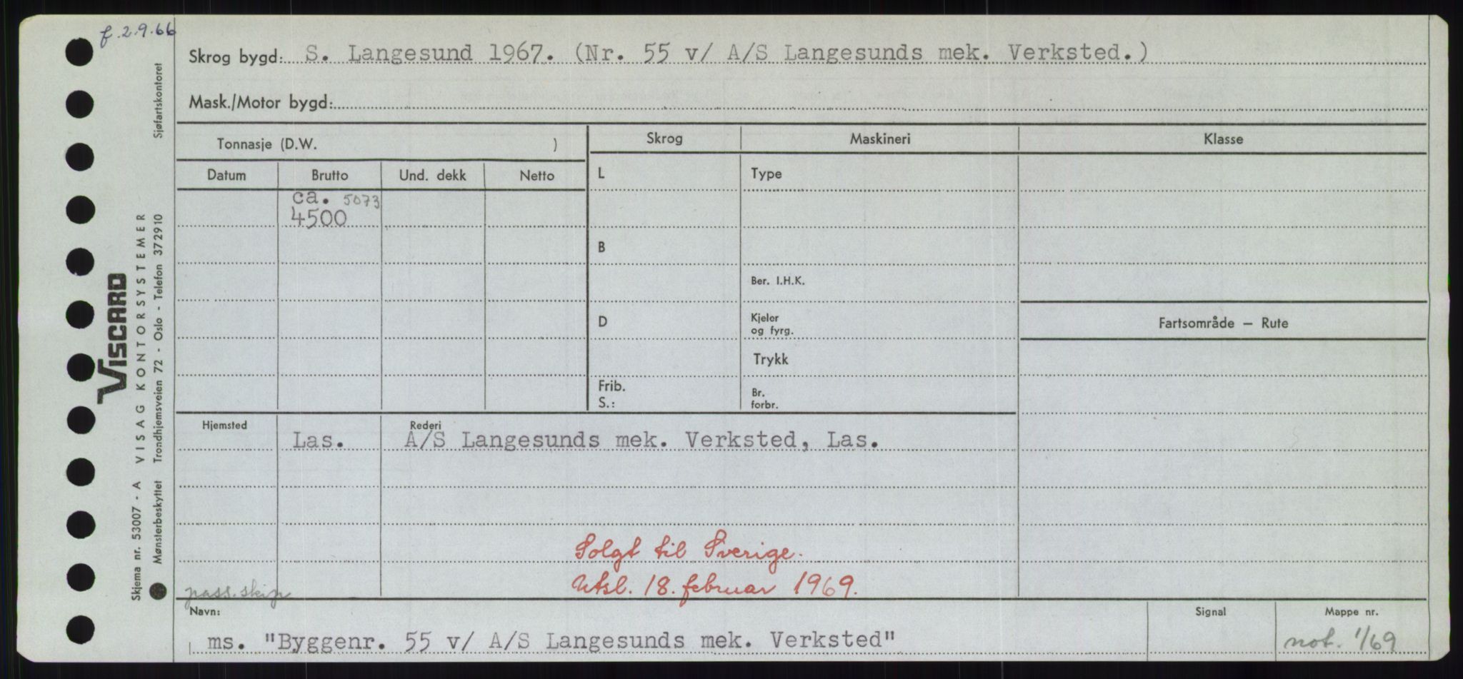 Sjøfartsdirektoratet med forløpere, Skipsmålingen, RA/S-1627/H/Hd/L0006: Fartøy, Byg-Båt, p. 473