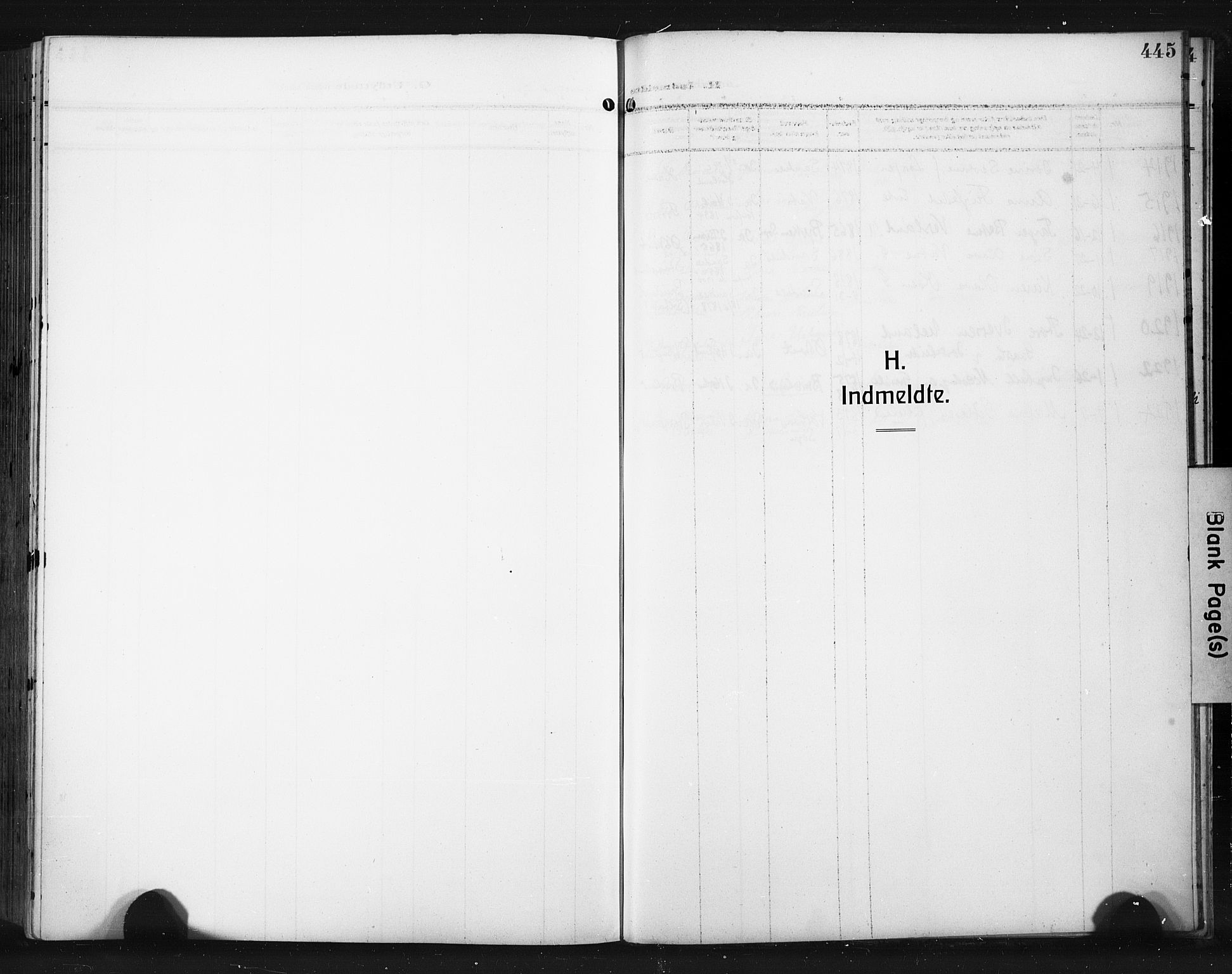 Høyland sokneprestkontor, SAST/A-101799/001/30BA/L0017: Parish register (official) no. A 15, 1912-1924, p. 445