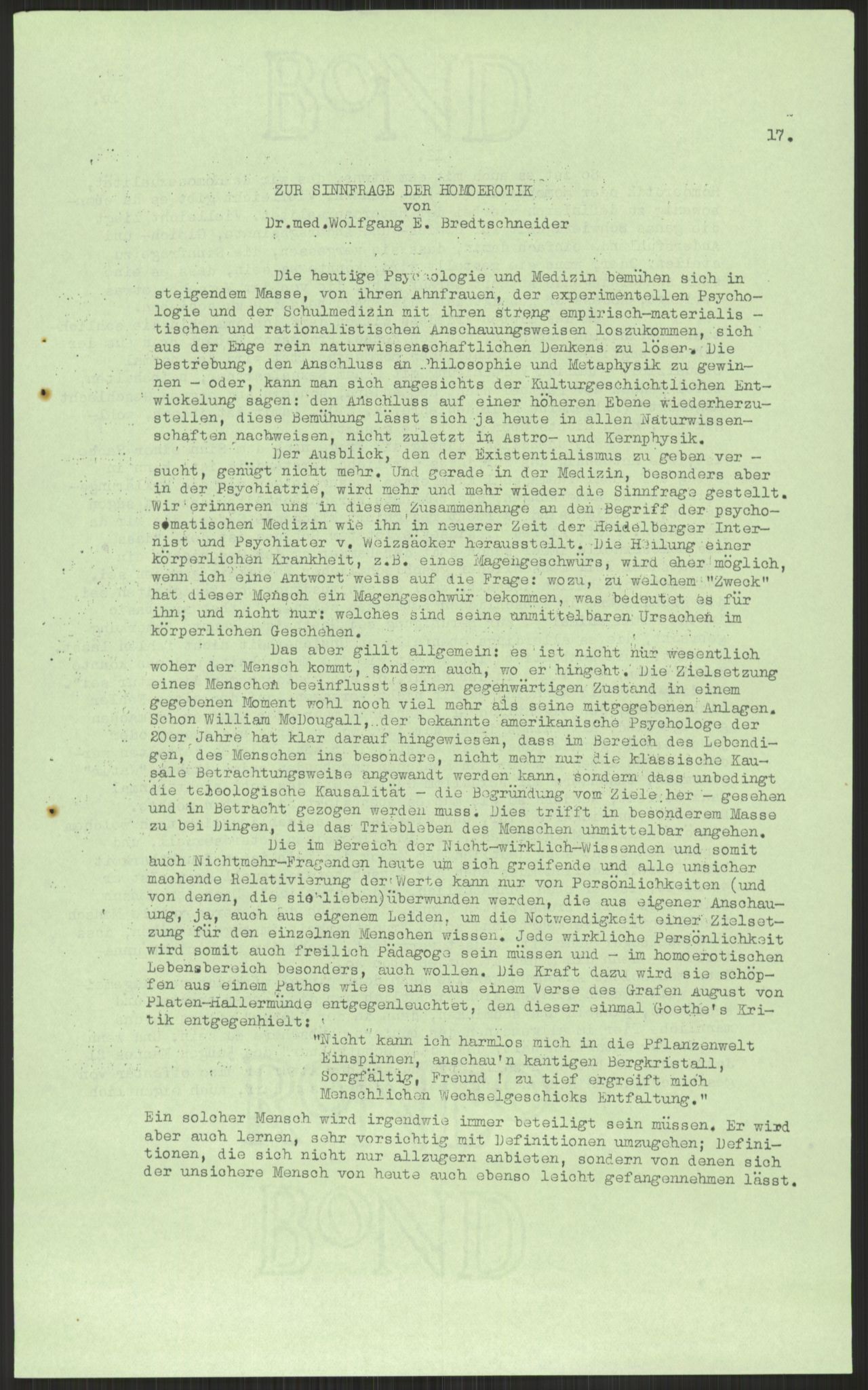 Det Norske Forbundet av 1948/Landsforeningen for Lesbisk og Homofil Frigjøring, AV/RA-PA-1216/F/Fb/L0001: ICSE, 1951-1959, p. 121