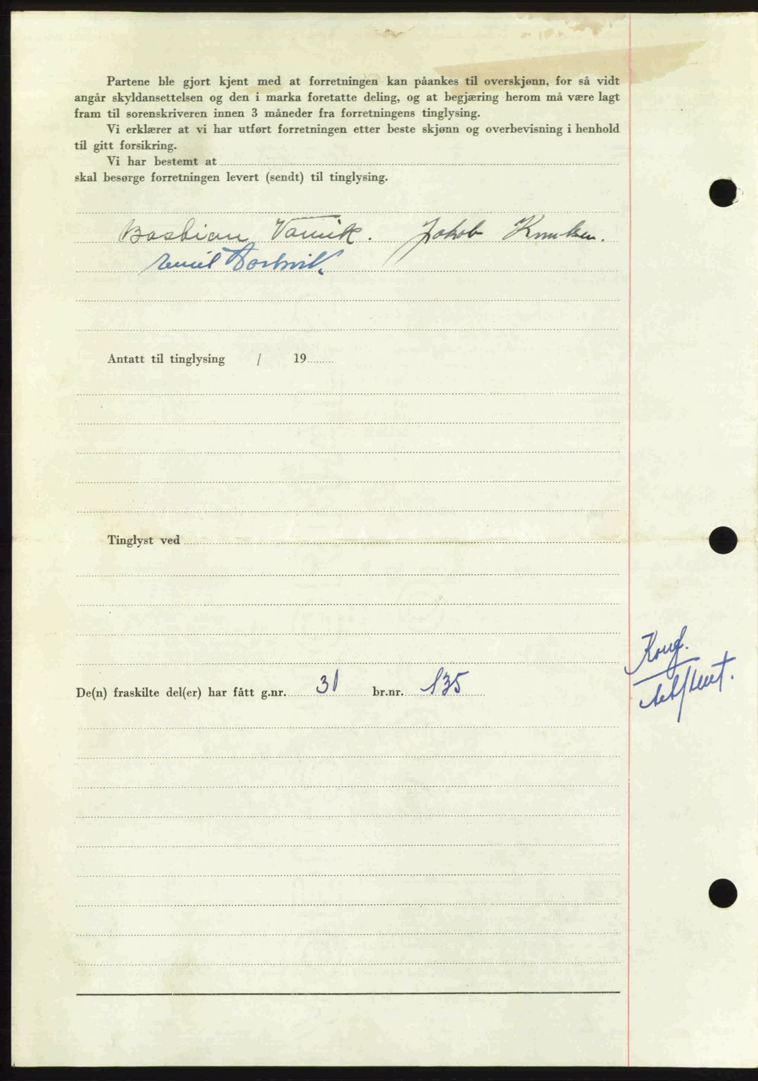 Nordmøre sorenskriveri, AV/SAT-A-4132/1/2/2Ca: Mortgage book no. A114, 1950-1950, Diary no: : 788/1950