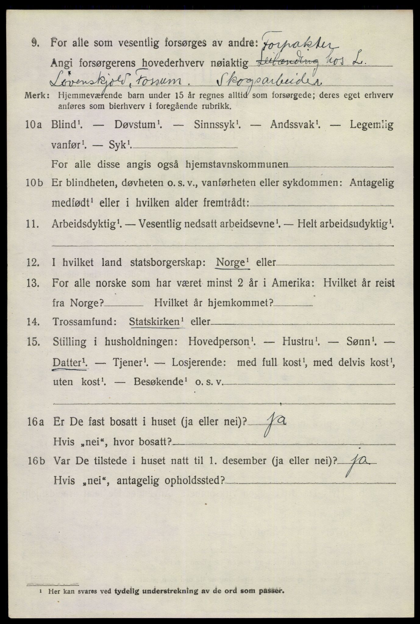 SAKO, 1920 census for Gjerpen, 1920, p. 6375