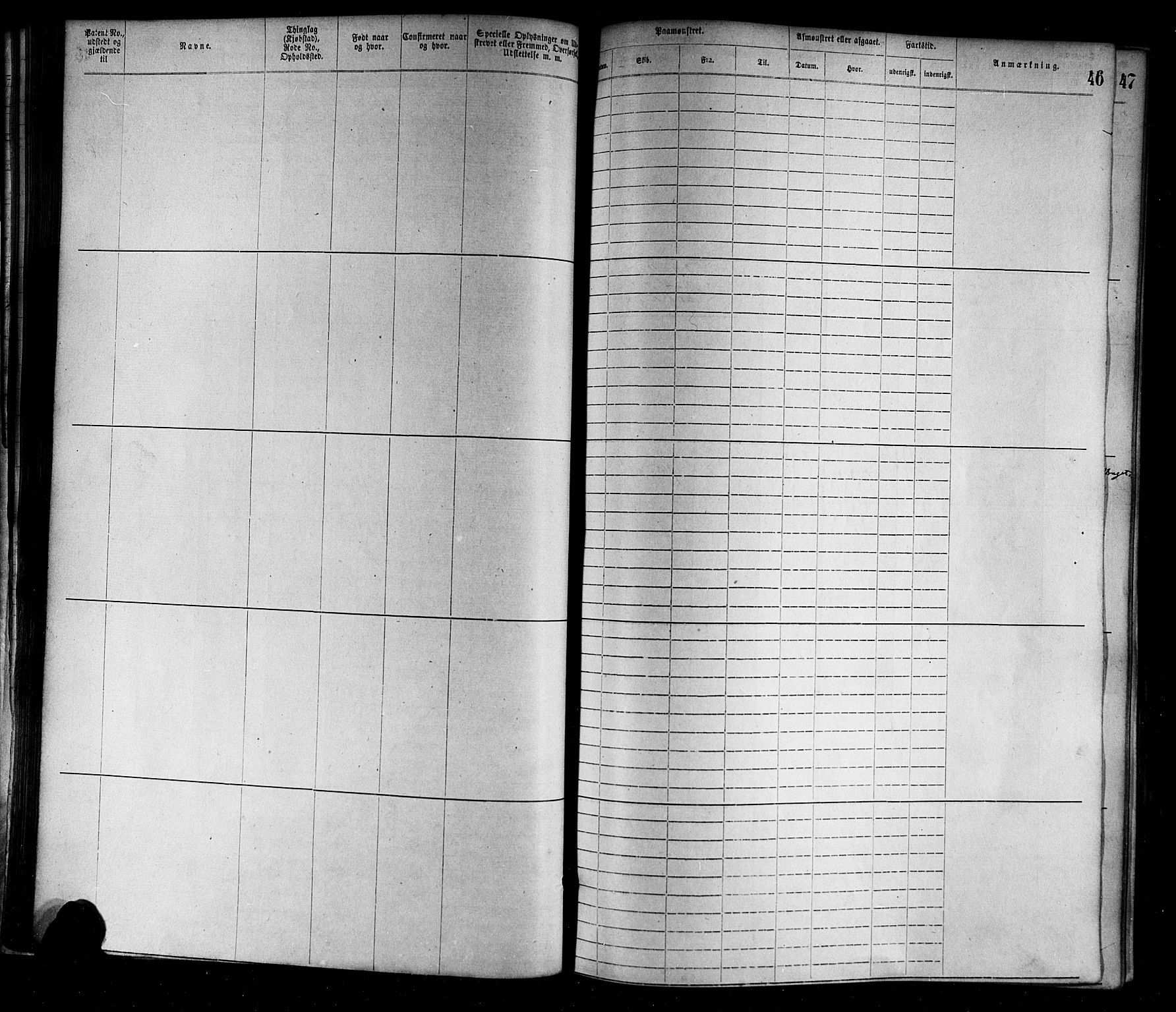 Flekkefjord mønstringskrets, AV/SAK-2031-0018/F/Fa/L0002: Annotasjonsrulle nr 1-1920 med register, N-2, 1870-1891, p. 66