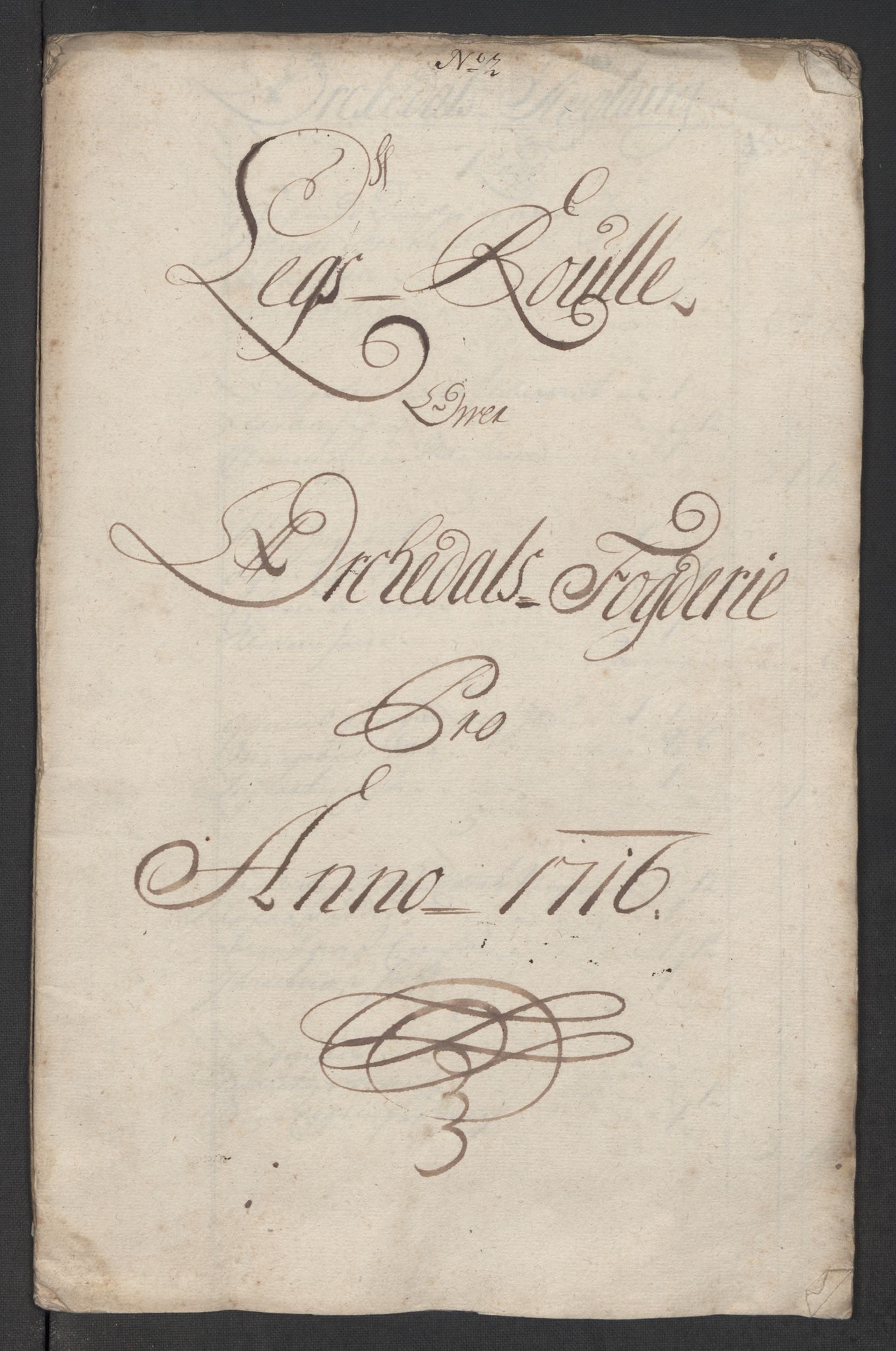 Rentekammeret inntil 1814, Reviderte regnskaper, Fogderegnskap, RA/EA-4092/R60/L3967: Fogderegnskap Orkdal og Gauldal, 1716, p. 92