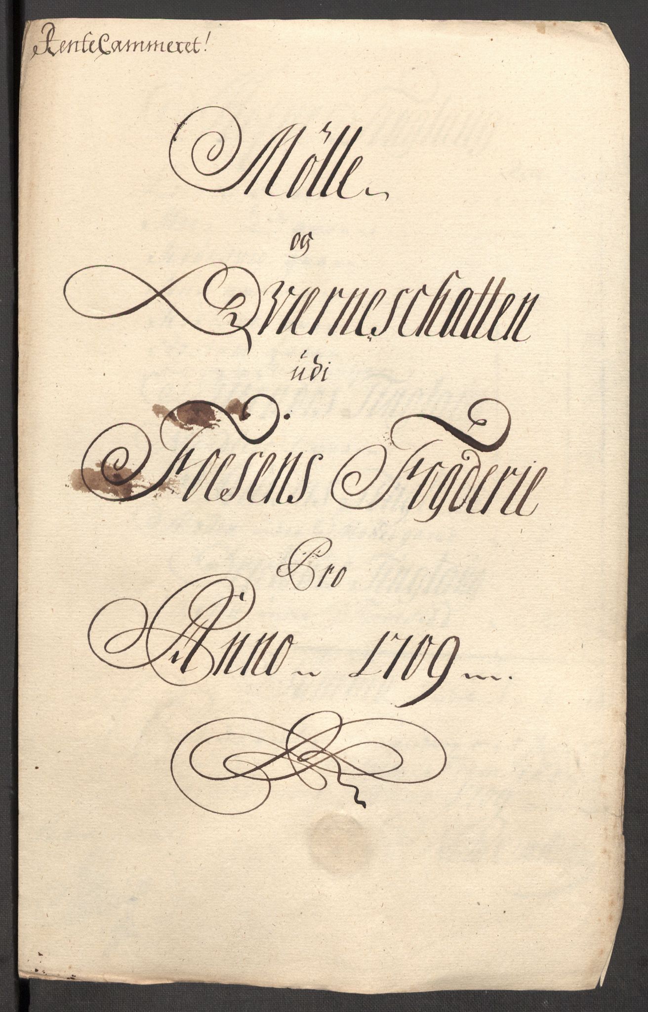 Rentekammeret inntil 1814, Reviderte regnskaper, Fogderegnskap, RA/EA-4092/R57/L3858: Fogderegnskap Fosen, 1708-1709, p. 288