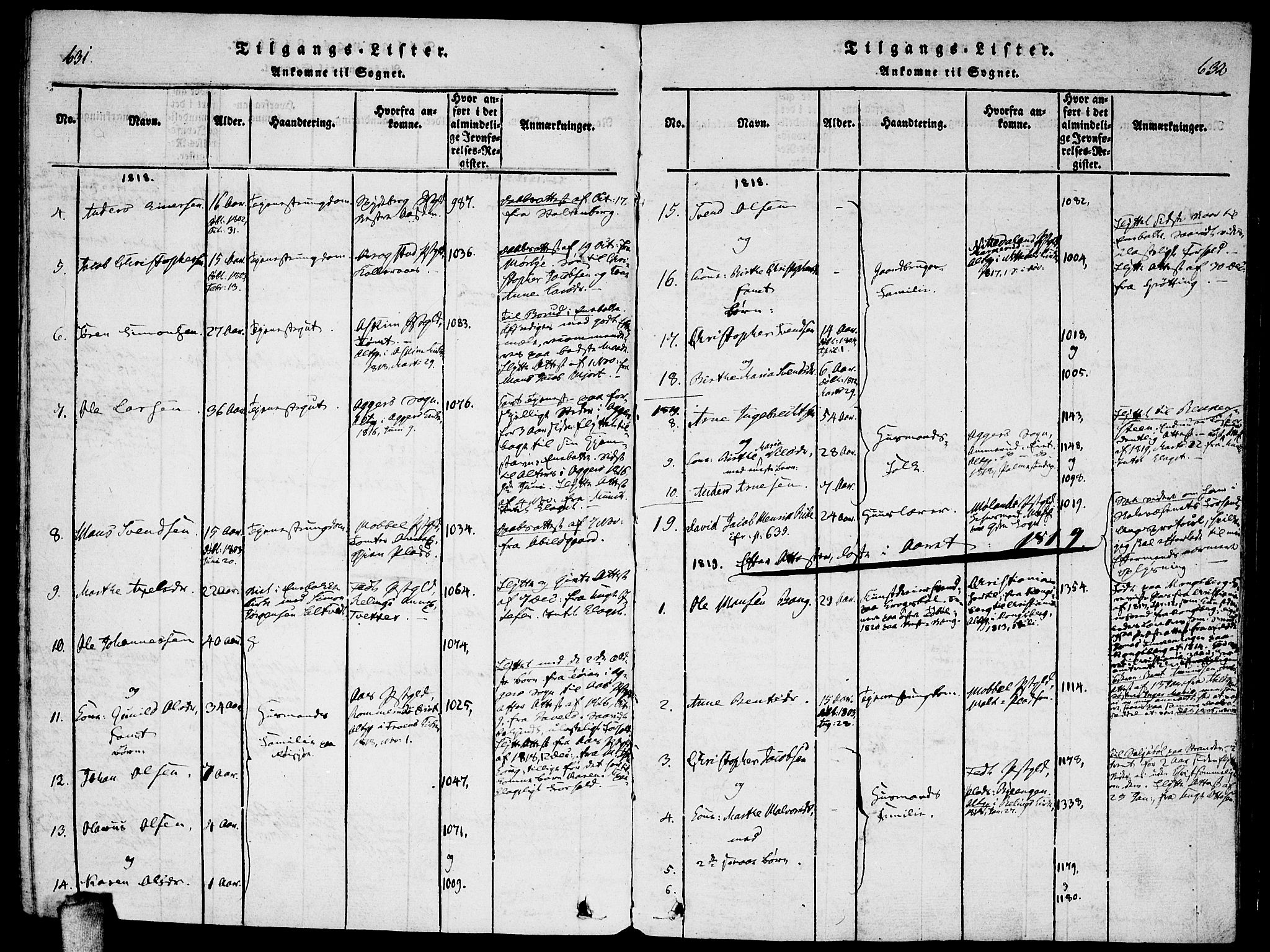 Enebakk prestekontor Kirkebøker, SAO/A-10171c/F/Fa/L0005: Parish register (official) no. I 5, 1790-1825, p. 631-632
