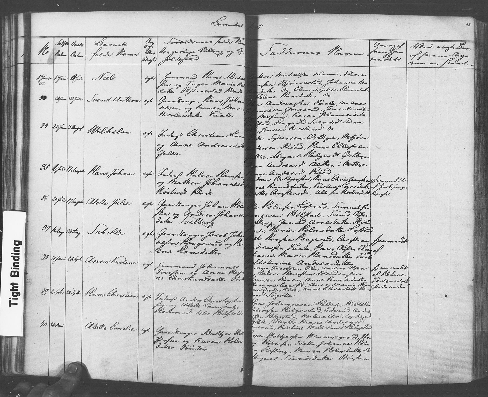 Ås prestekontor Kirkebøker, AV/SAO-A-10894/F/Fa/L0006: Parish register (official) no. I 6, 1841-1853, p. 82-83