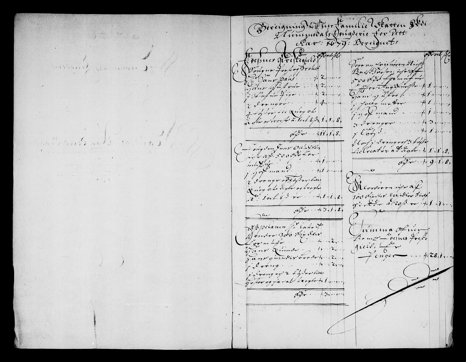 Rentekammeret inntil 1814, Reviderte regnskaper, Stiftamtstueregnskaper, Trondheim stiftamt og Nordland amt, AV/RA-EA-6044/R/Re/L0055: Trondheim stiftamt og Nordland amt, 1677-1679