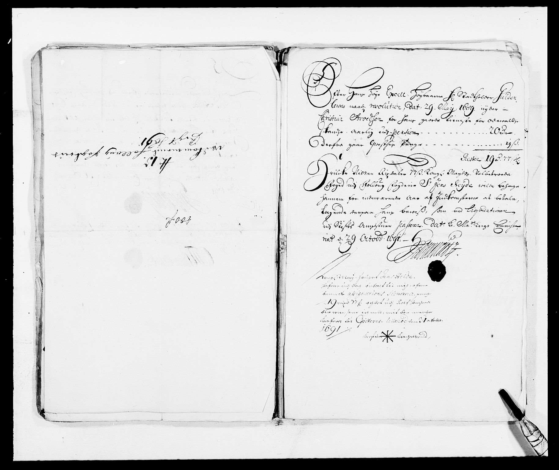 Rentekammeret inntil 1814, Reviderte regnskaper, Fogderegnskap, AV/RA-EA-4092/R09/L0436: Fogderegnskap Follo, 1685-1691, p. 207