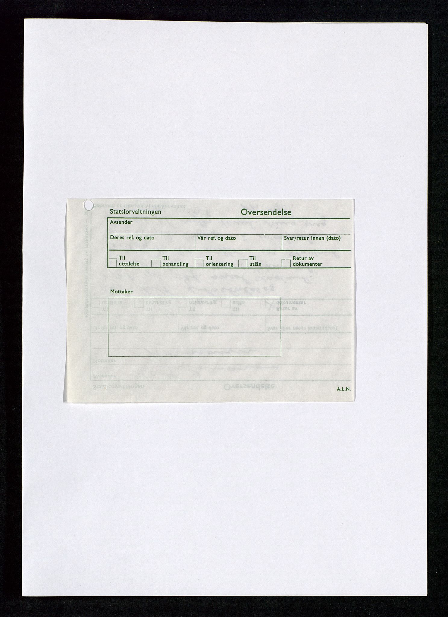 Industridepartementet, Oljekontoret, AV/SAST-A-101348/Da/L0013: Arkivnøkkel 798 Kart, posisjonering, verneregister, div. ang personell, 1965-1973, p. 298