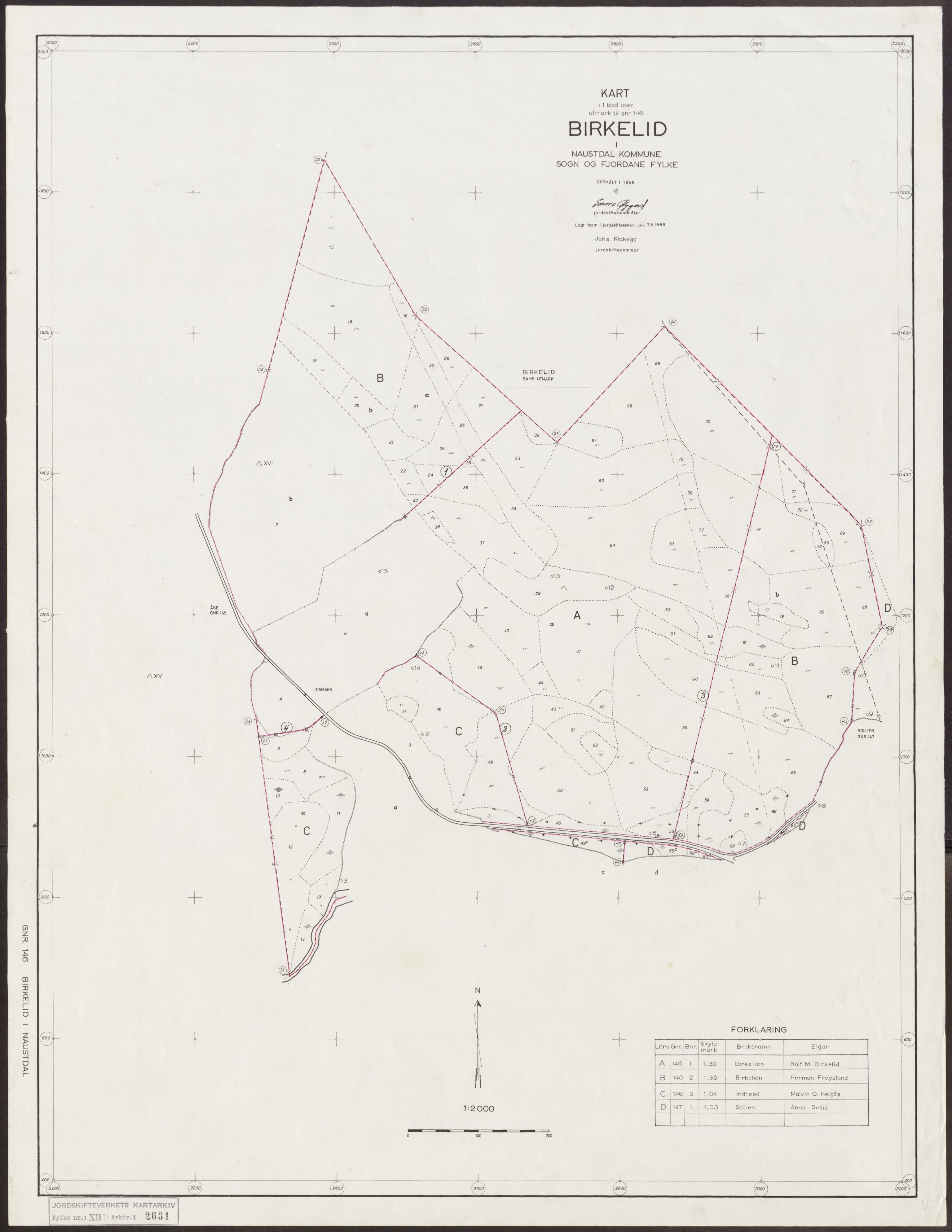 Jordskifteverkets kartarkiv, RA/S-3929/T, 1859-1988, p. 3233