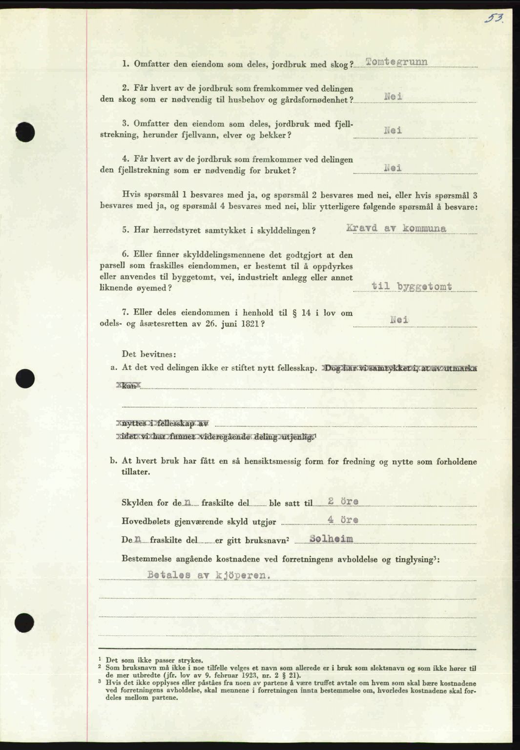 Nordmøre sorenskriveri, AV/SAT-A-4132/1/2/2Ca: Mortgage book no. A114, 1950-1950, Diary no: : 432/1950