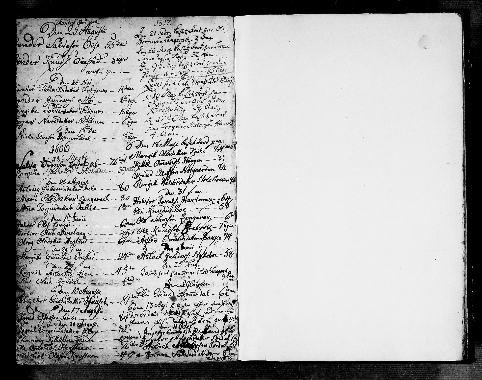 Bygland sokneprestkontor, SAK/1111-0006/F/Fa/Fab/L0002: Parish register (official) no. A 2, 1766-1816