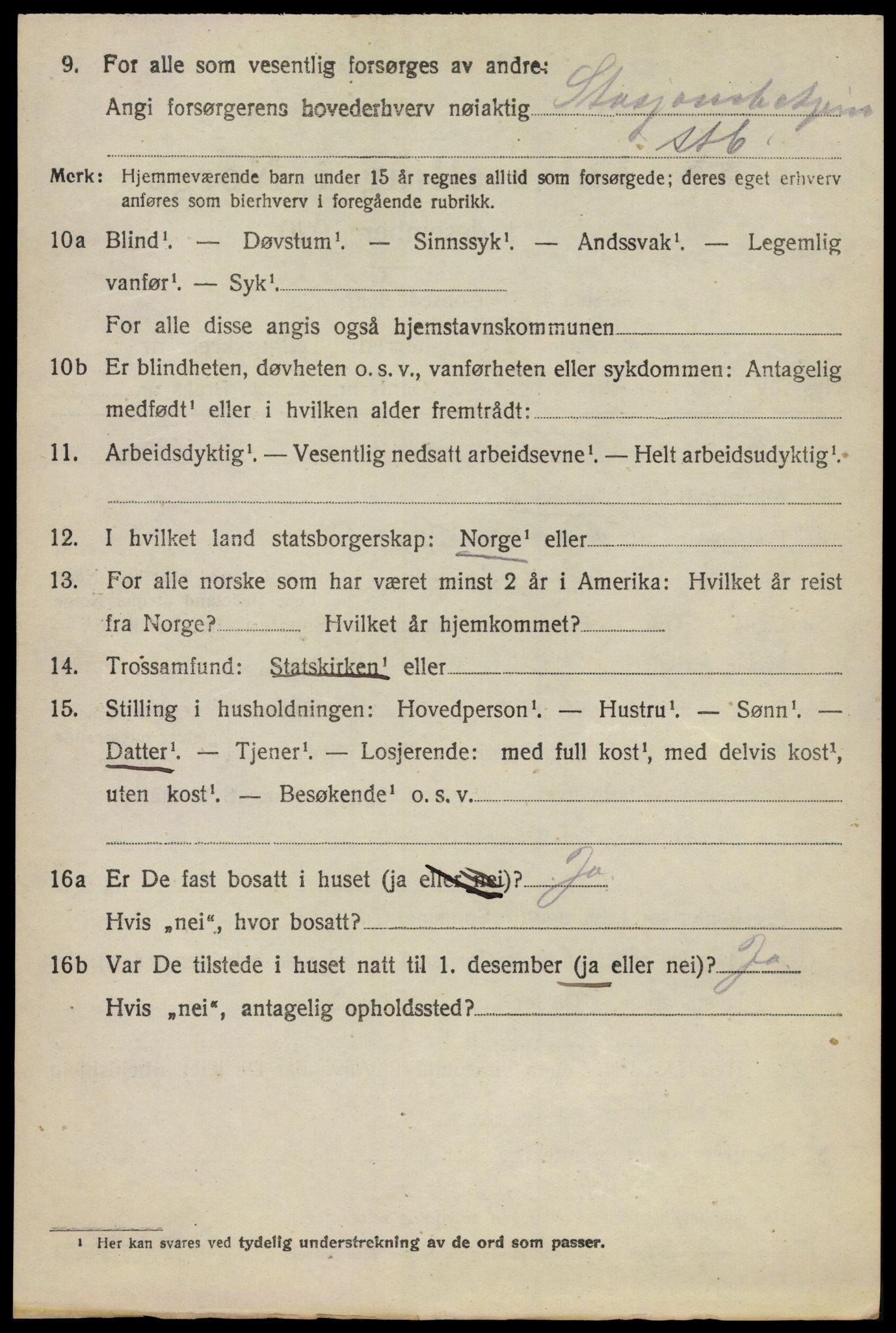 SAO, 1920 census for Bærum, 1920, p. 13987