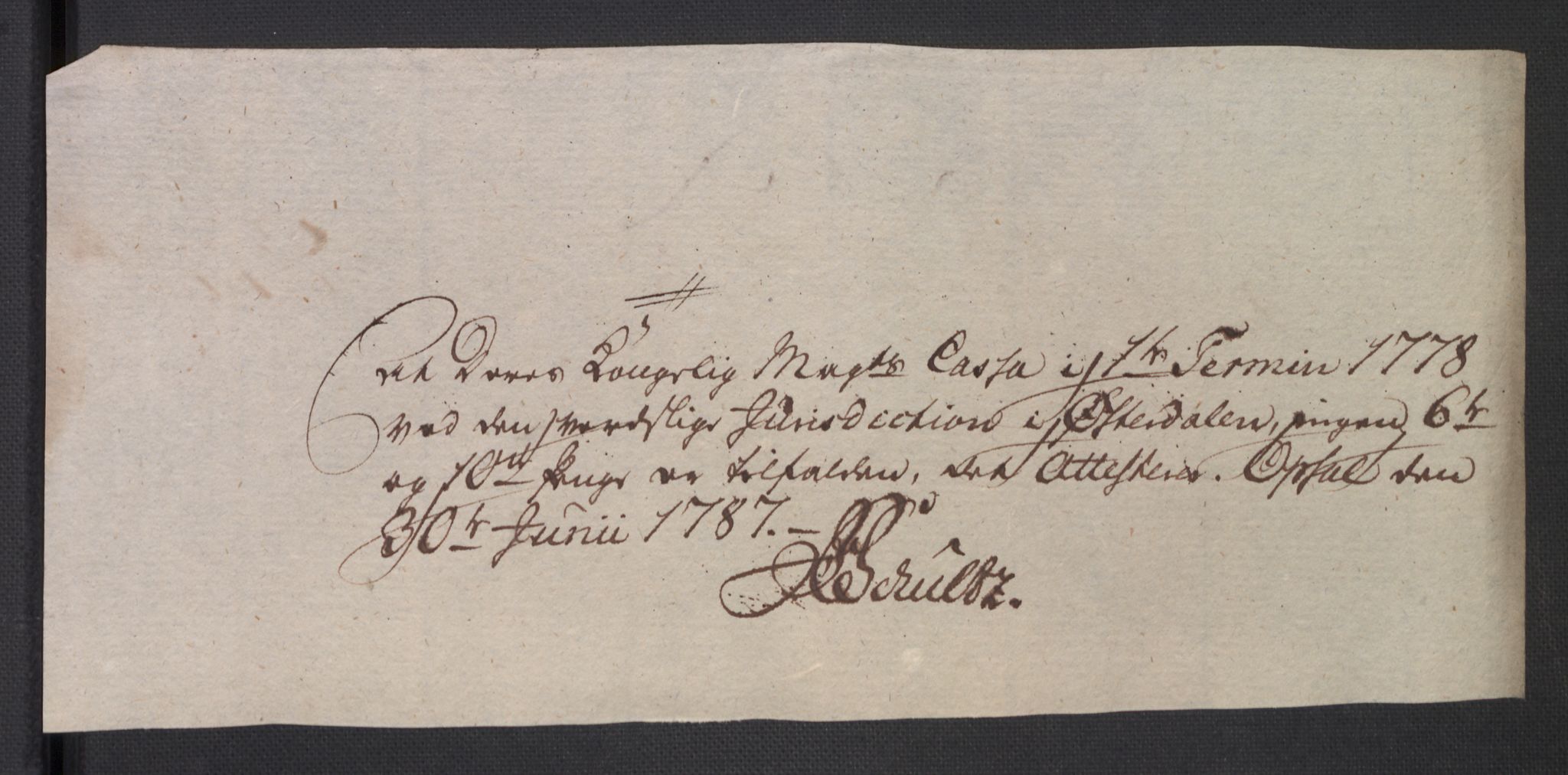 Rentekammeret inntil 1814, Reviderte regnskaper, Mindre regnskaper, AV/RA-EA-4068/Rb/L0014: Opplands amt, 1771-1779, p. 639