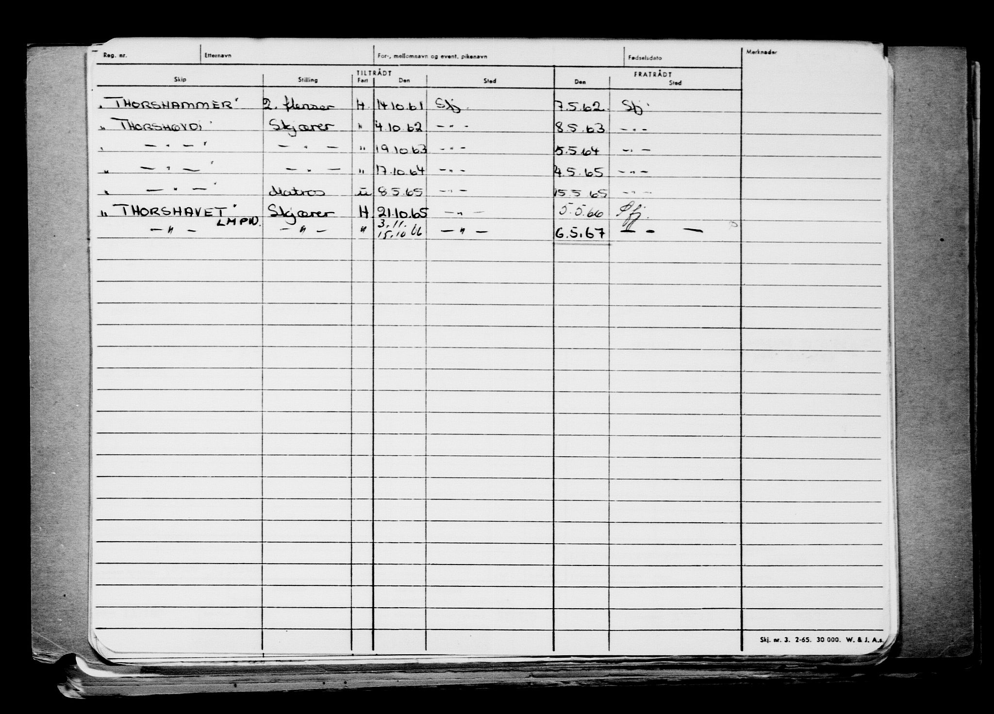 Direktoratet for sjømenn, AV/RA-S-3545/G/Gb/L0145: Hovedkort, 1917, p. 616