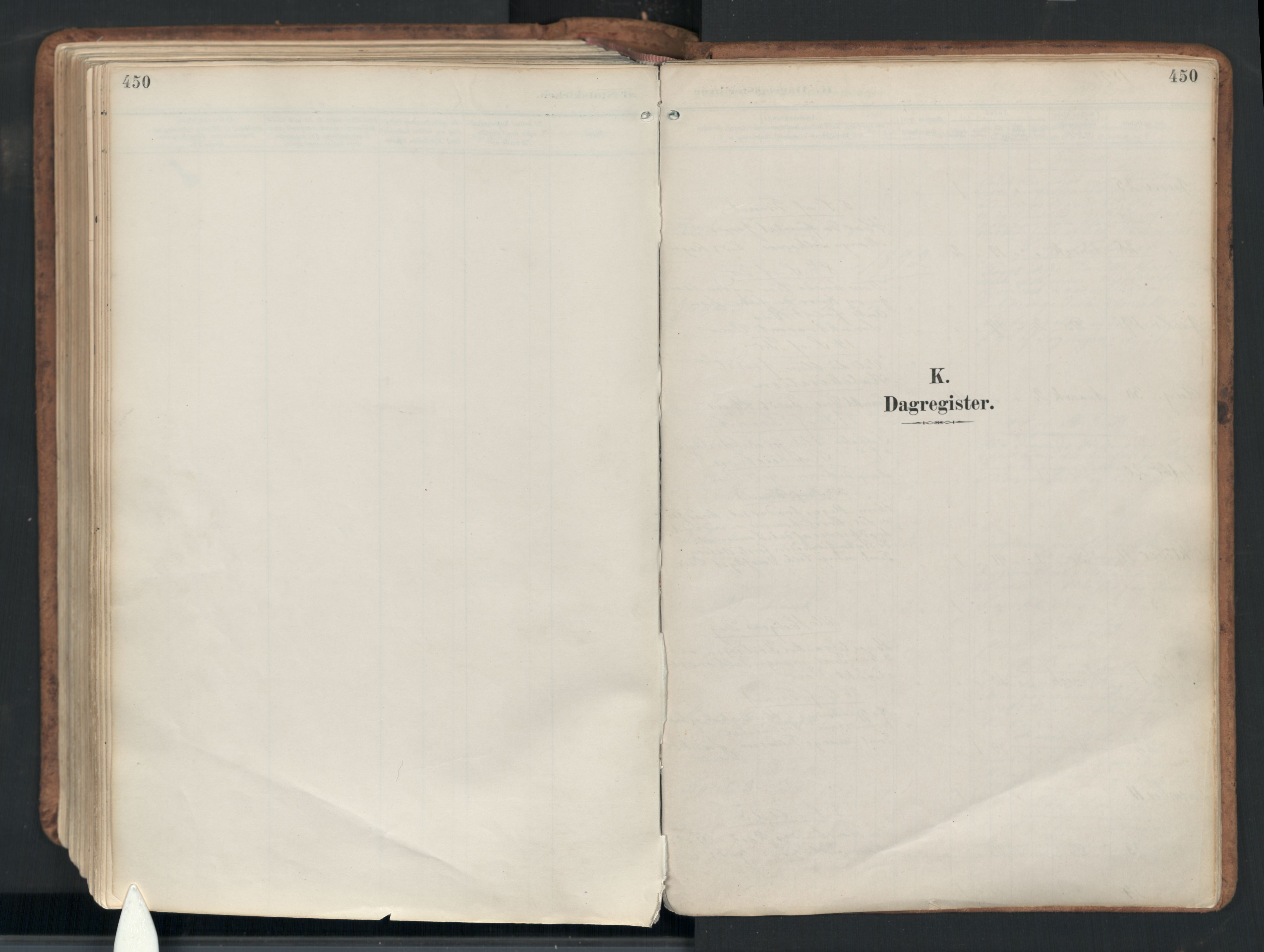 Enebakk prestekontor Kirkebøker, AV/SAO-A-10171c/F/Fb/L0002: Parish register (official) no. II 2, 1891-1959, p. 450
