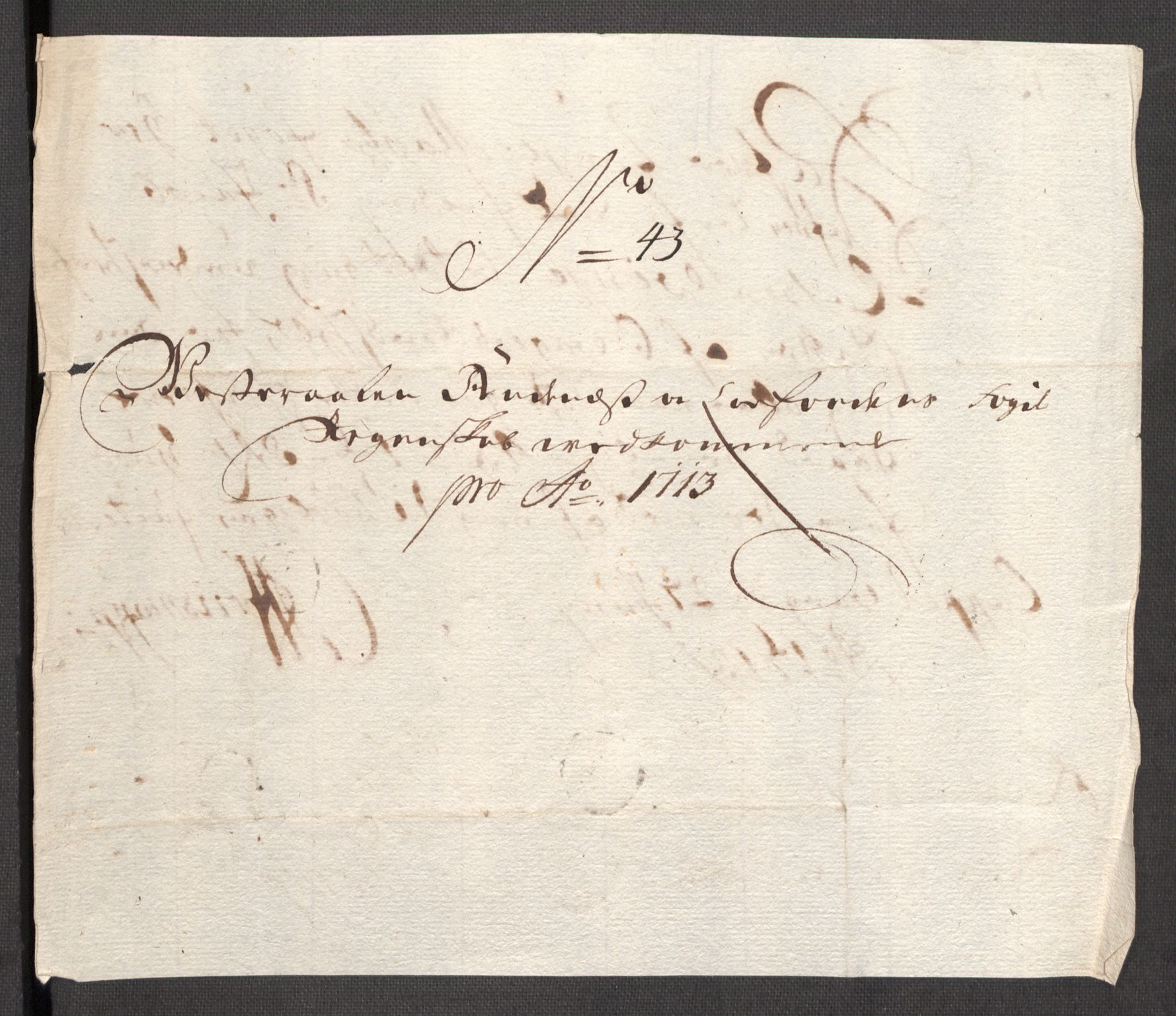 Rentekammeret inntil 1814, Reviderte regnskaper, Fogderegnskap, AV/RA-EA-4092/R67/L4679: Fogderegnskap Vesterålen, Andenes og Lofoten, 1711-1713, p. 277