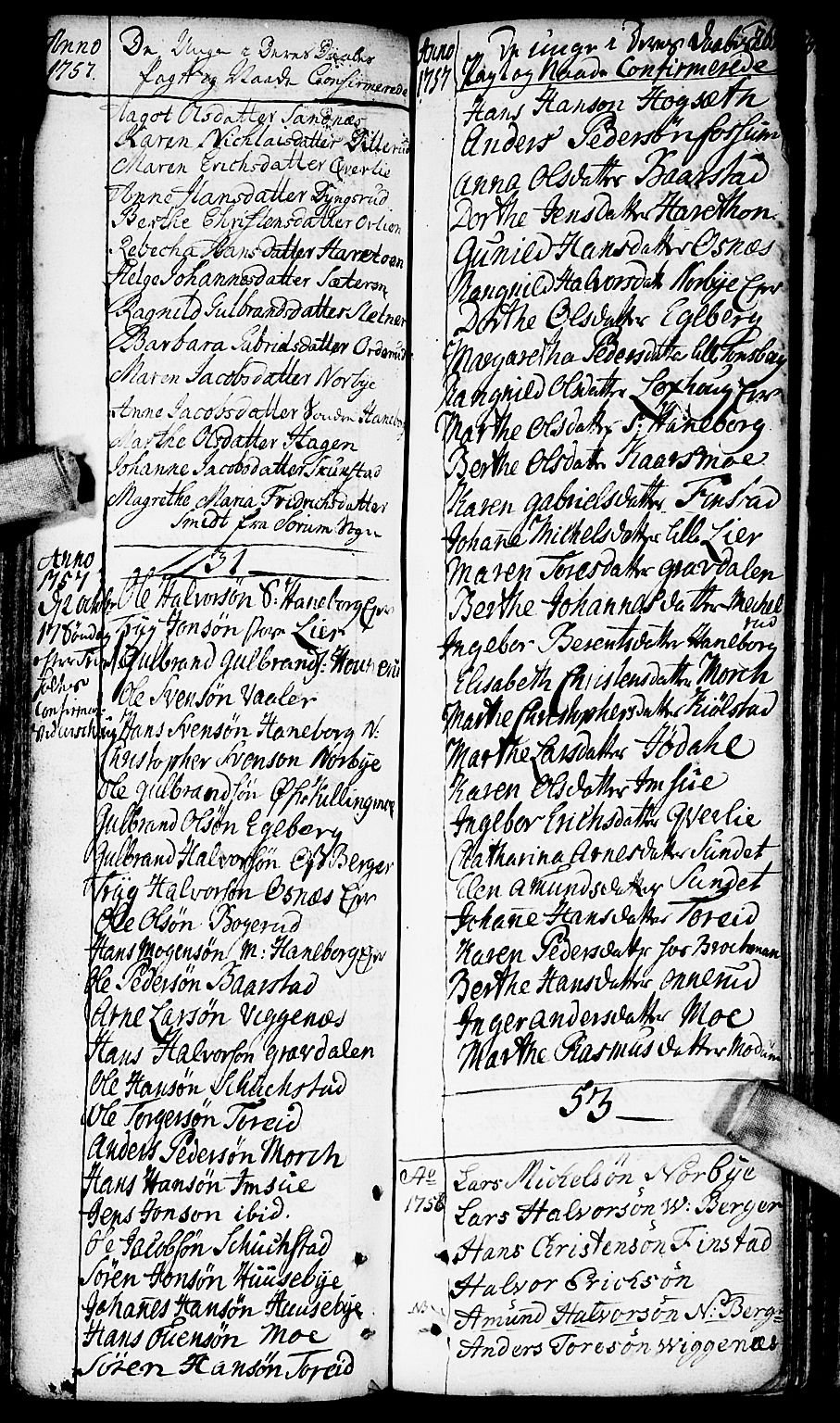 Aurskog prestekontor Kirkebøker, SAO/A-10304a/F/Fa/L0002: Parish register (official) no. I 2, 1735-1766, p. 265