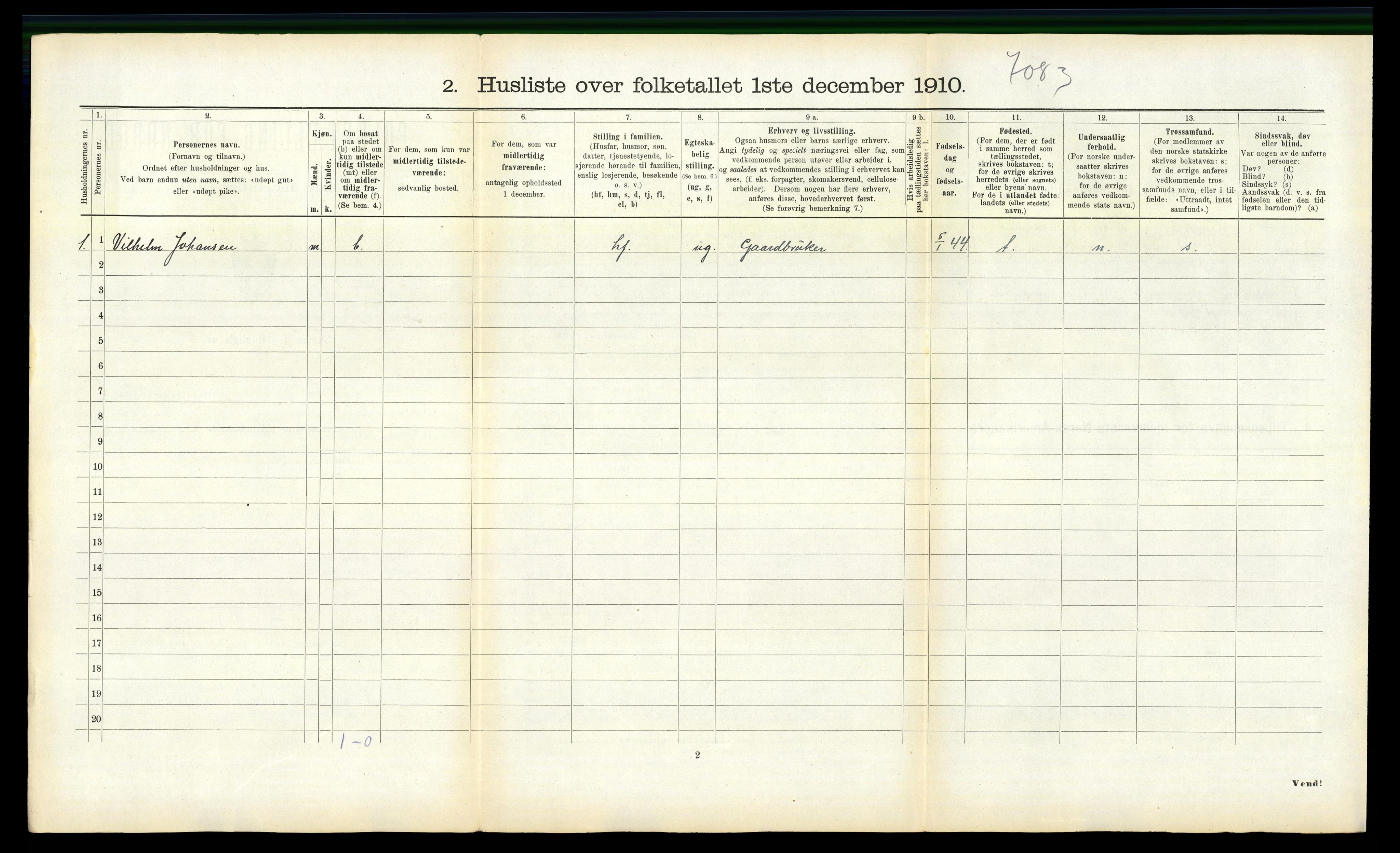 RA, 1910 census for Stjørna, 1910, p. 730