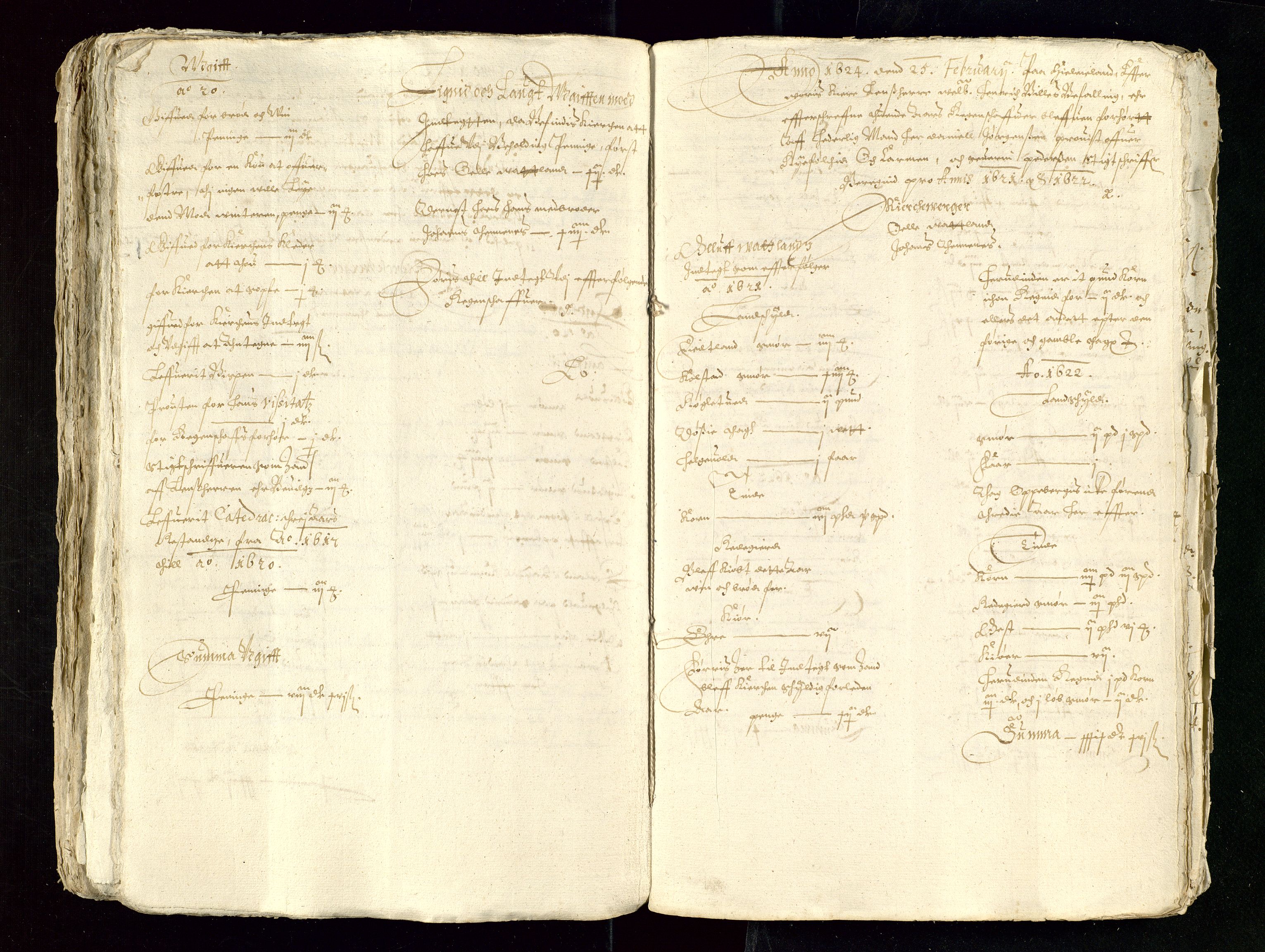 Stavanger len, AV/SAST-A-101870/Ob/L0018: Kirkeregnskaper, 1613-1632, p. 83