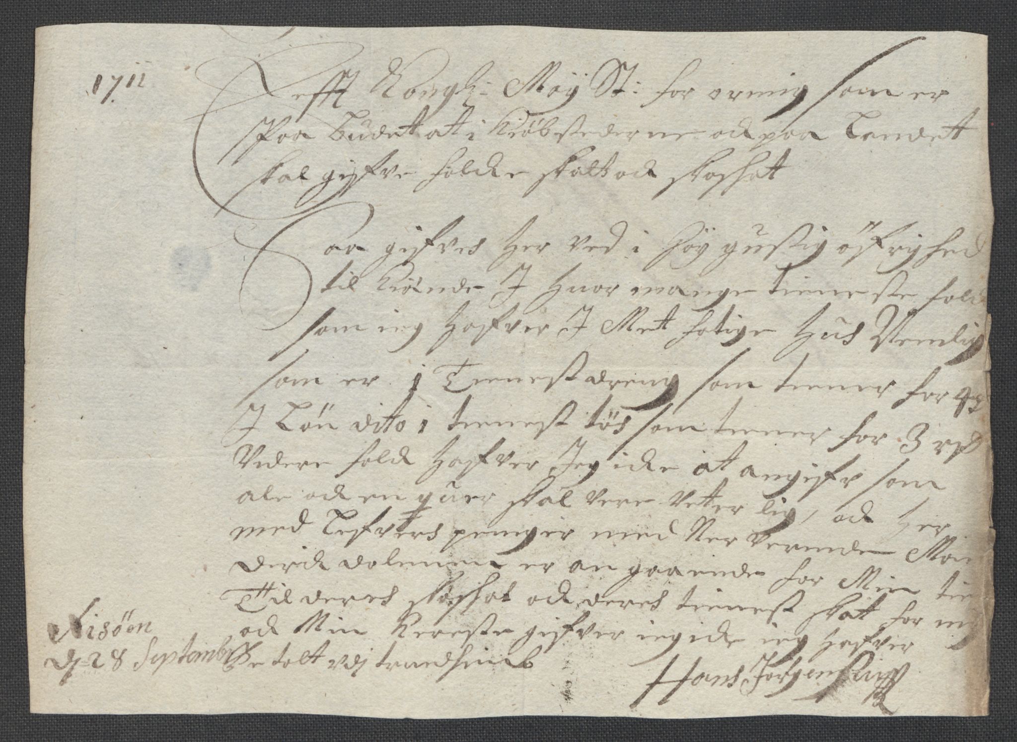 Rentekammeret inntil 1814, Reviderte regnskaper, Fogderegnskap, RA/EA-4092/R64/L4432: Fogderegnskap Namdal, 1711, p. 403